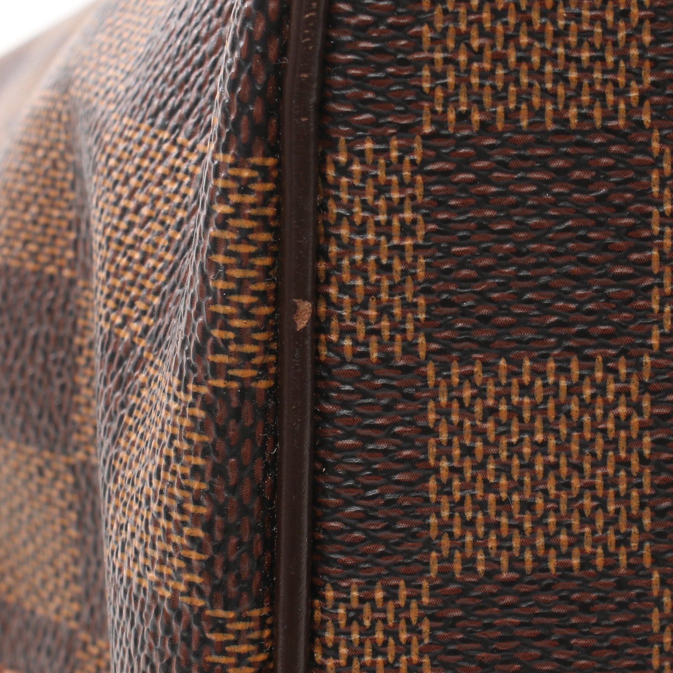 Louis Vuitton Louis Vuitton Saleya Mm Damier Ebene Handbag Tote Bag Leather Brown Size ONE SIZE - 9 Thumbnail
