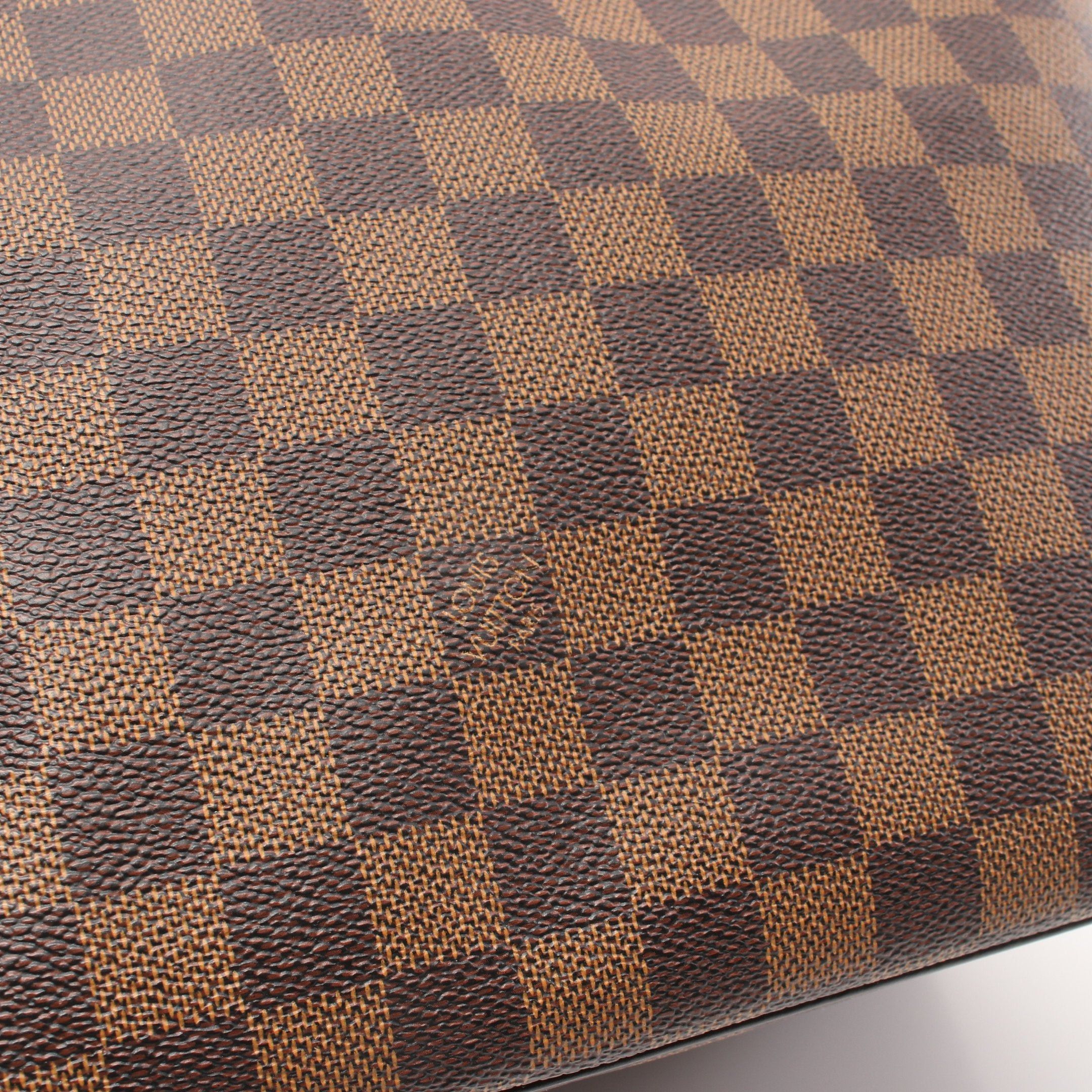 Louis Vuitton Louis Vuitton Saleya Mm Damier Ebene Handbag Tote Bag Leather Brown Size ONE SIZE - 11 Thumbnail