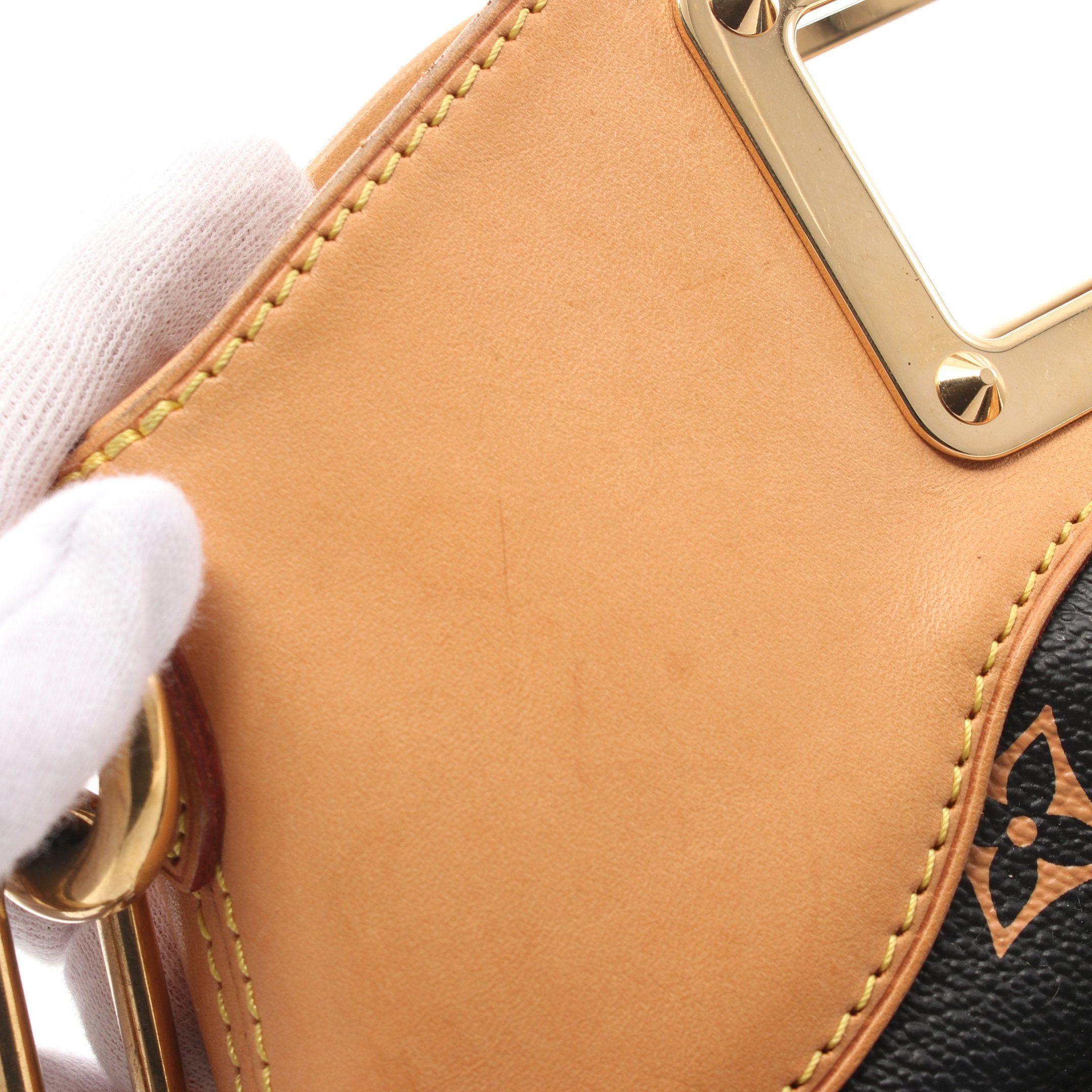 Louis Vuitton Louis Vuitton Judy Pm Monogram Multicolor Noir Chain Shoulder Bag Leather Black Size ONE SIZE - 9 Thumbnail