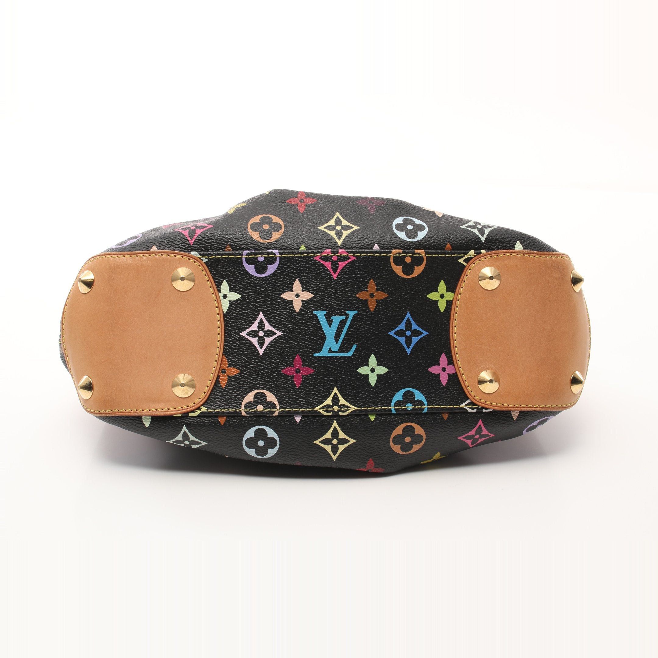 Louis Vuitton Louis Vuitton Judy Pm Monogram Multicolor Noir Chain Shoulder Bag Leather Black Size ONE SIZE - 14 Thumbnail