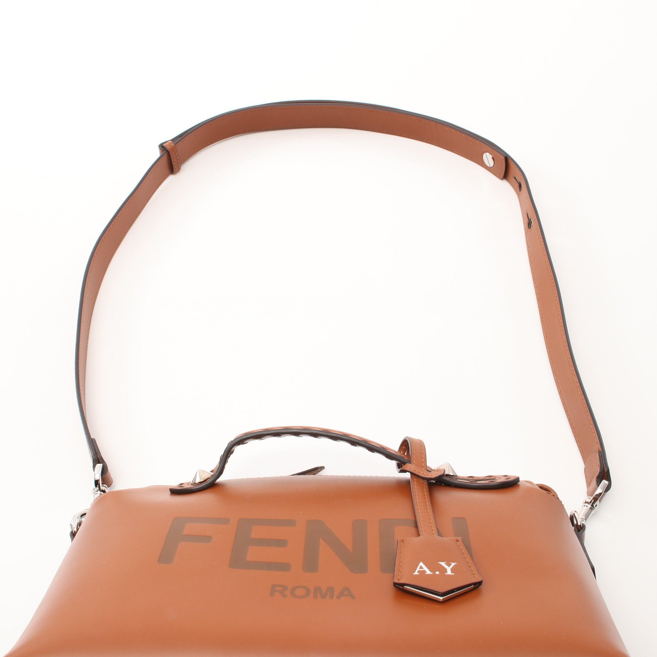 Fendi Fendi By The Way Medium Handbag Leather Light Brown Size ONE SIZE - 11 Thumbnail