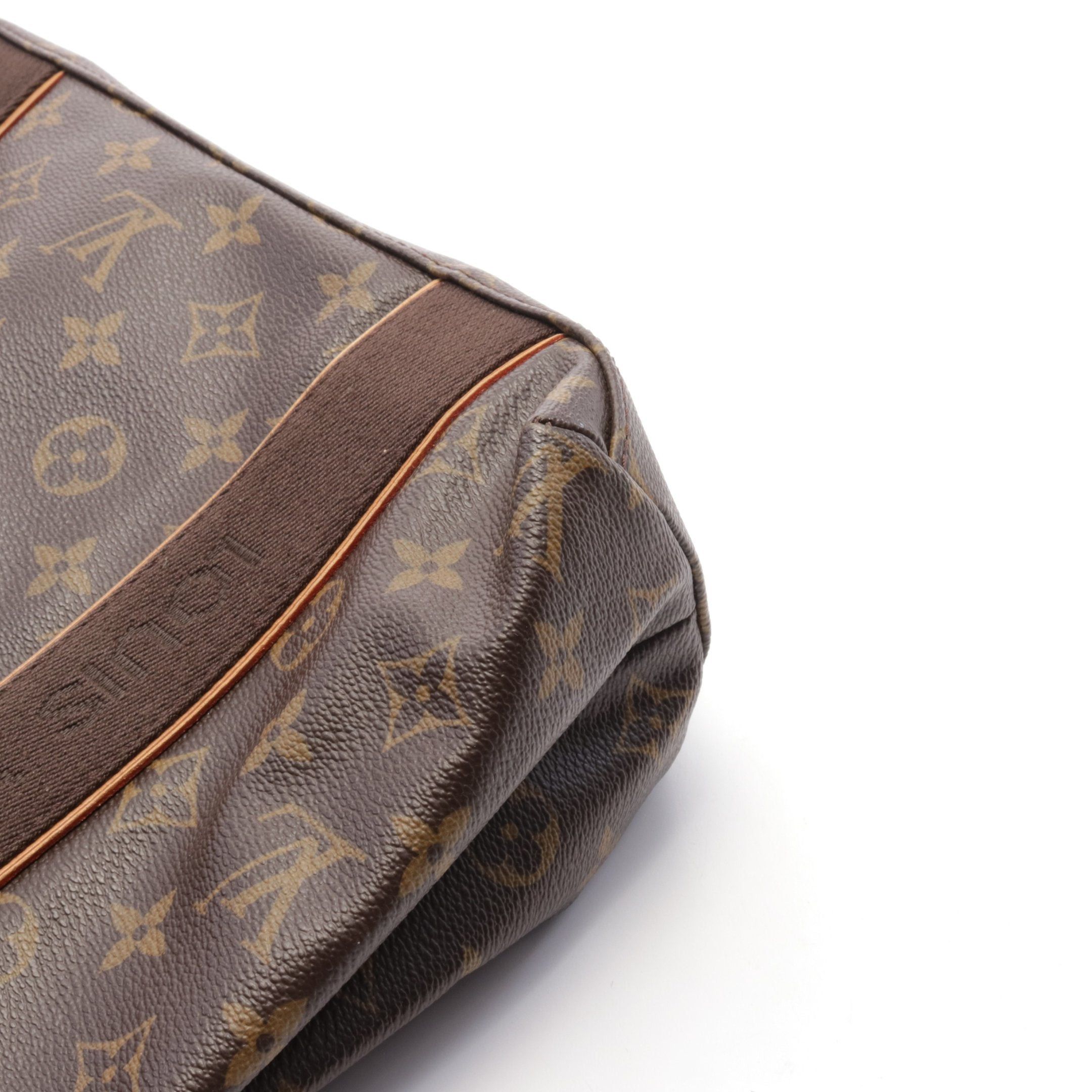 Louis Vuitton Louis Vuitton Hippopotamus Bobourg Monogram Shoulder Bag Tote Leather Brown Size ONE SIZE - 6 Thumbnail