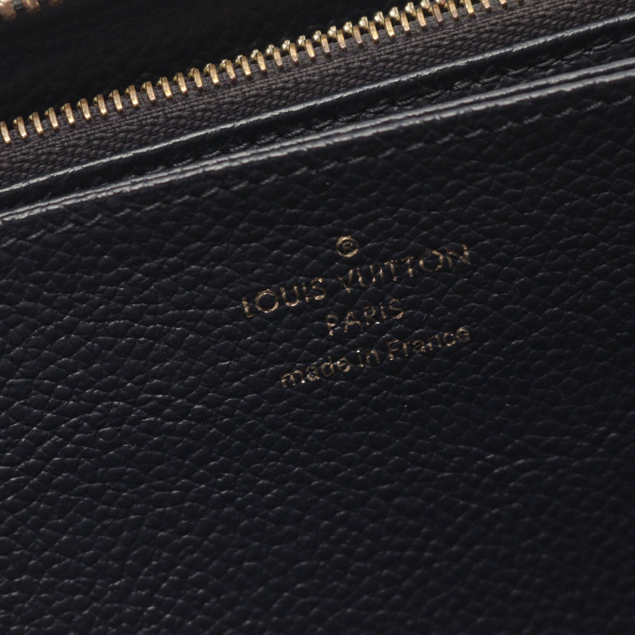 Louis Vuitton Louis Vuitton Zippy Wallet Monogram Empreinte Marine Rouge Round Zipper Long Leather Navy Red Size ONE SIZE - 4 Thumbnail