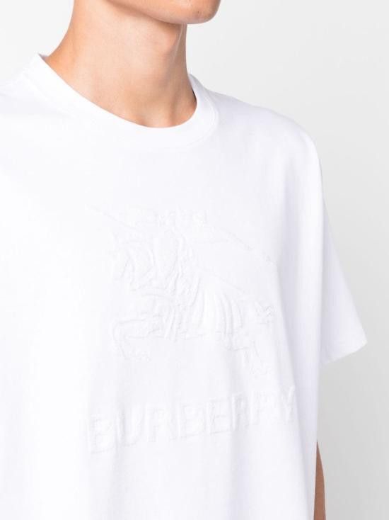 Burberry BURBERRY Men T-Shirts 8072756 RAYNERTONA1464 White Size US M / EU 48-50 / 2 - 5 Thumbnail