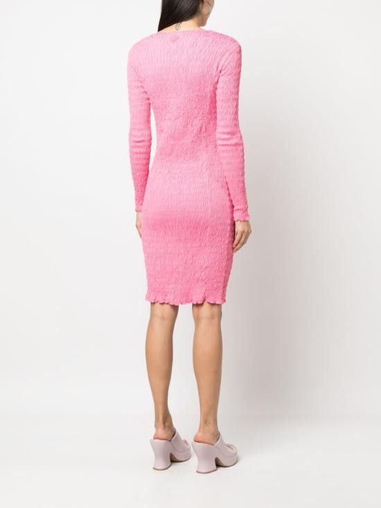 Patou PATOU Women Mid Skirts JE0669982 SMOCK453B Pink Size L / US 10 / IT 46 - 4 Thumbnail