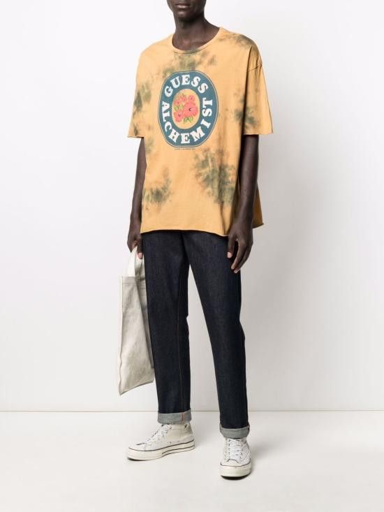 Alchemist ALCHEMIST Men T-Shirts ALDRSS21MJSST07 SILVERFERNTIEDYE Beige Size US S / EU 44-46 / 1 - 4 Thumbnail