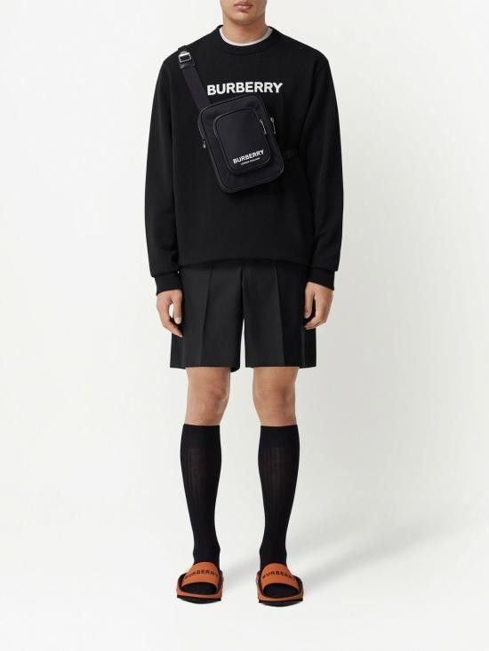 Burberry BURBERRY Men Sweater 8055312 BURLOWA1189 Black Size US S / EU 44-46 / 1 - 7 Thumbnail