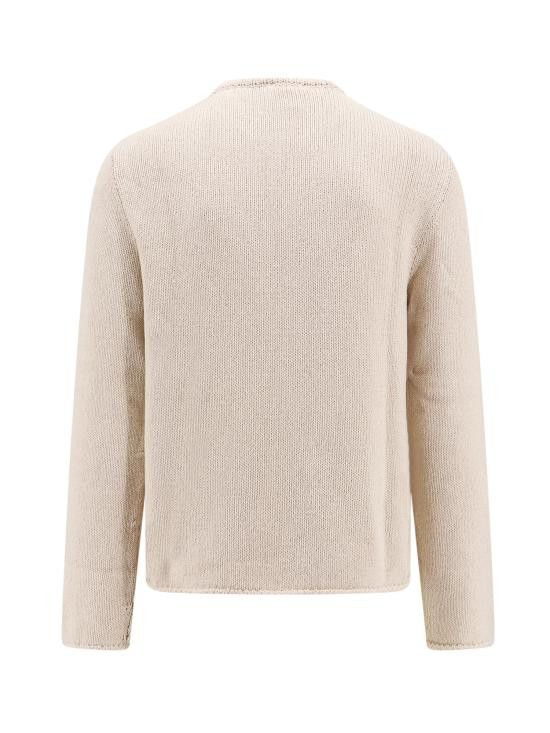 Courreges COURREGES Men Sweater 124MPU137FI0053 1004 Beige Size US M / EU 48-50 / 2 - 2 Thumbnail