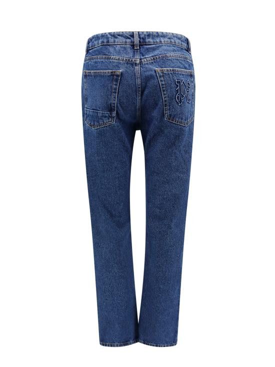 Palm Angels PALM ANGELS Men Denim Pants PMYA039R24DEN001 4010 Blue Size US 31 - 2 Thumbnail