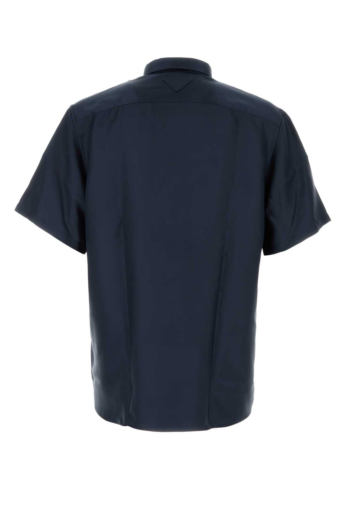 Prada Blue Satin Shirt Size US S / EU 44-46 / 1 - 2 Thumbnail
