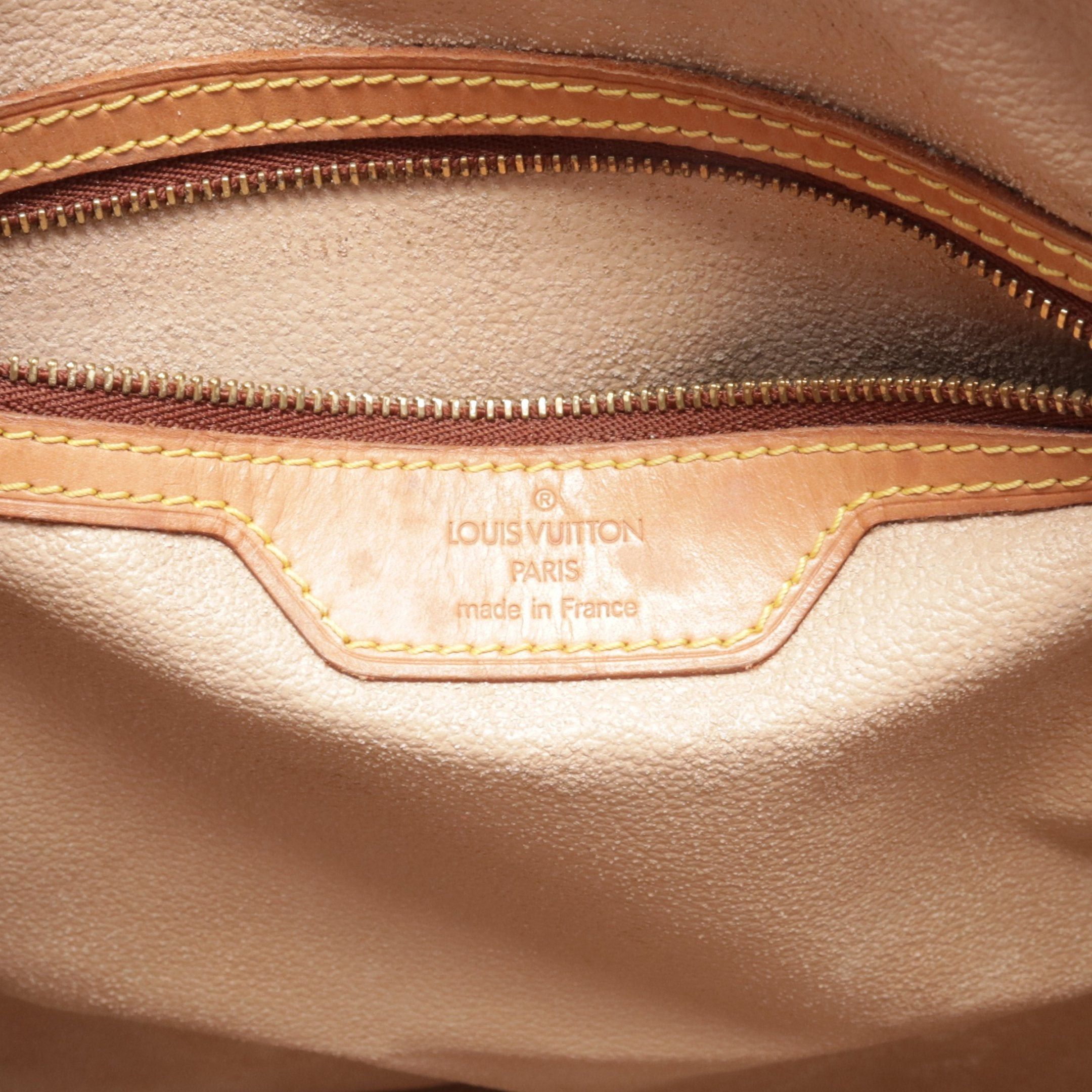 Louis Vuitton Louis Vuitton Bucket Gm Monogram Shoulder Bag Leather Brown Size ONE SIZE - 4 Thumbnail