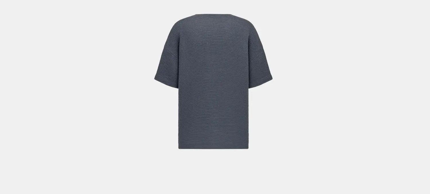 Dior Oversized T-Shirt Anthracite Grey Cotton-Blend Knit Size US XXL / EU 58 / 5 - 2 Thumbnail