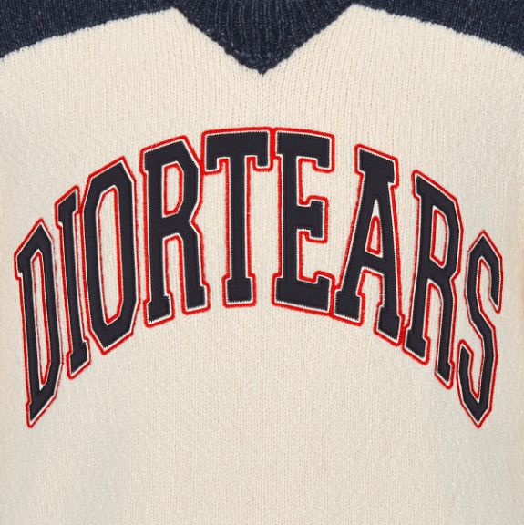 Dior DIOR TEARS Sweater White Size US XS / EU 42 / 0 - 3 Thumbnail