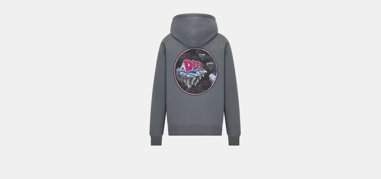 Dior Relaxed-Fit Hooded Sweatshirt Size US XXL / EU 58 / 5 - 2 Thumbnail