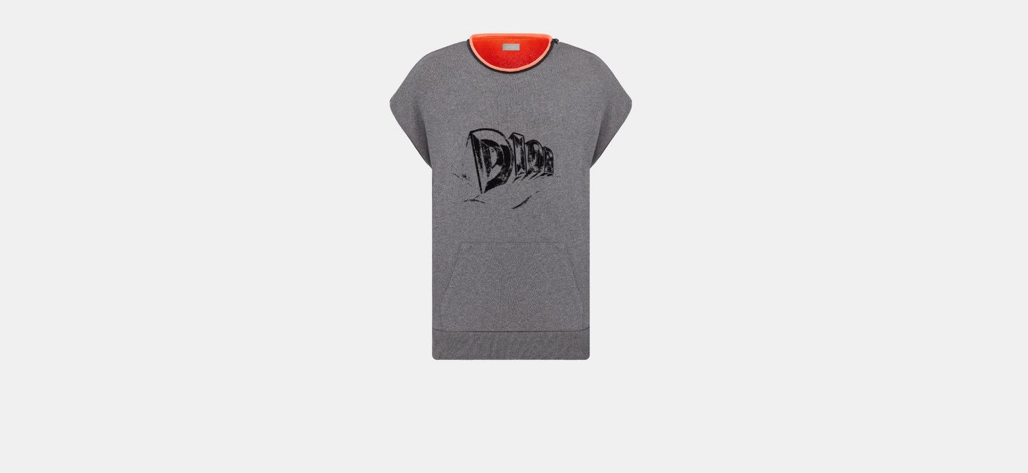Dior Oversized Hooded Sweatshirt Size US L / EU 52-54 / 3 - 3 Thumbnail