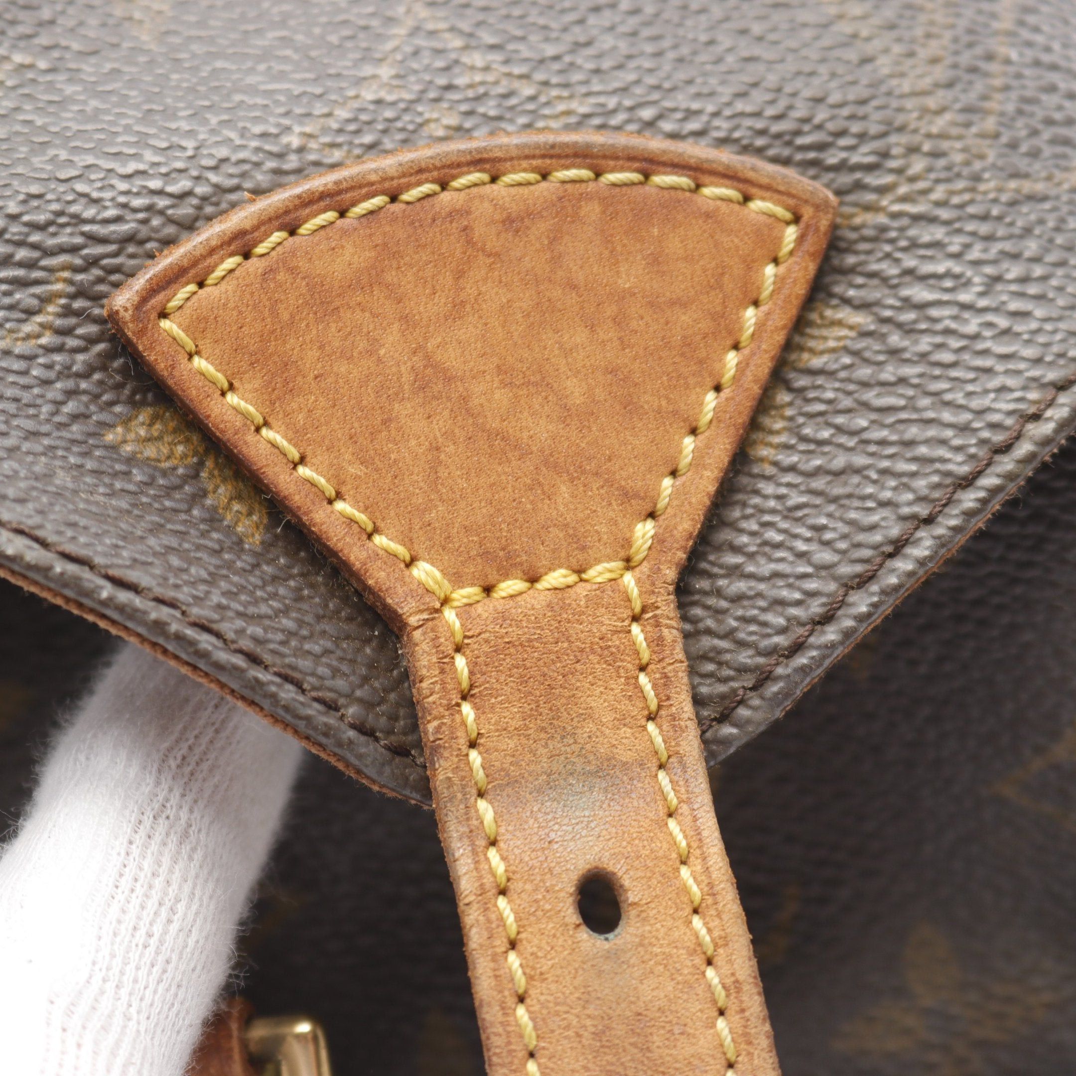 Louis Vuitton Louis Vuitton Montsouris Mm Monogram Backpack Rucksack Leather Brown Size ONE SIZE - 9 Thumbnail