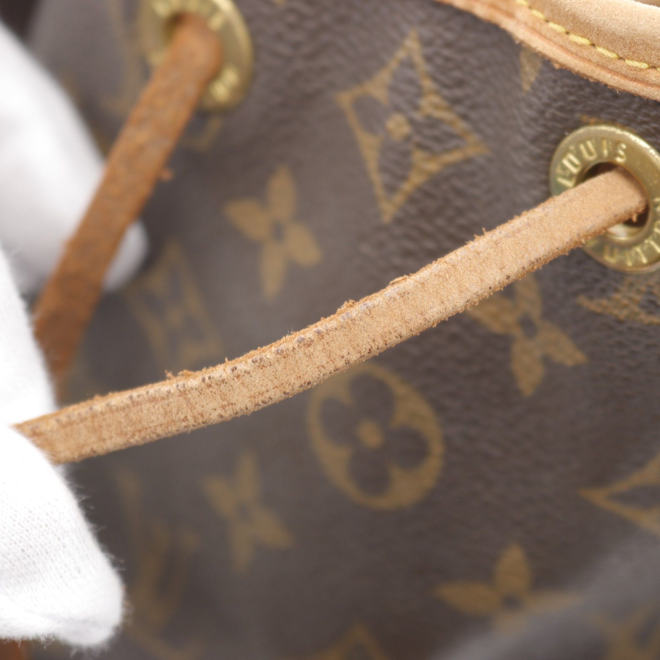 Louis Vuitton Louis Vuitton Montsouris Mm Monogram Backpack Rucksack Leather Brown Size ONE SIZE - 8 Thumbnail
