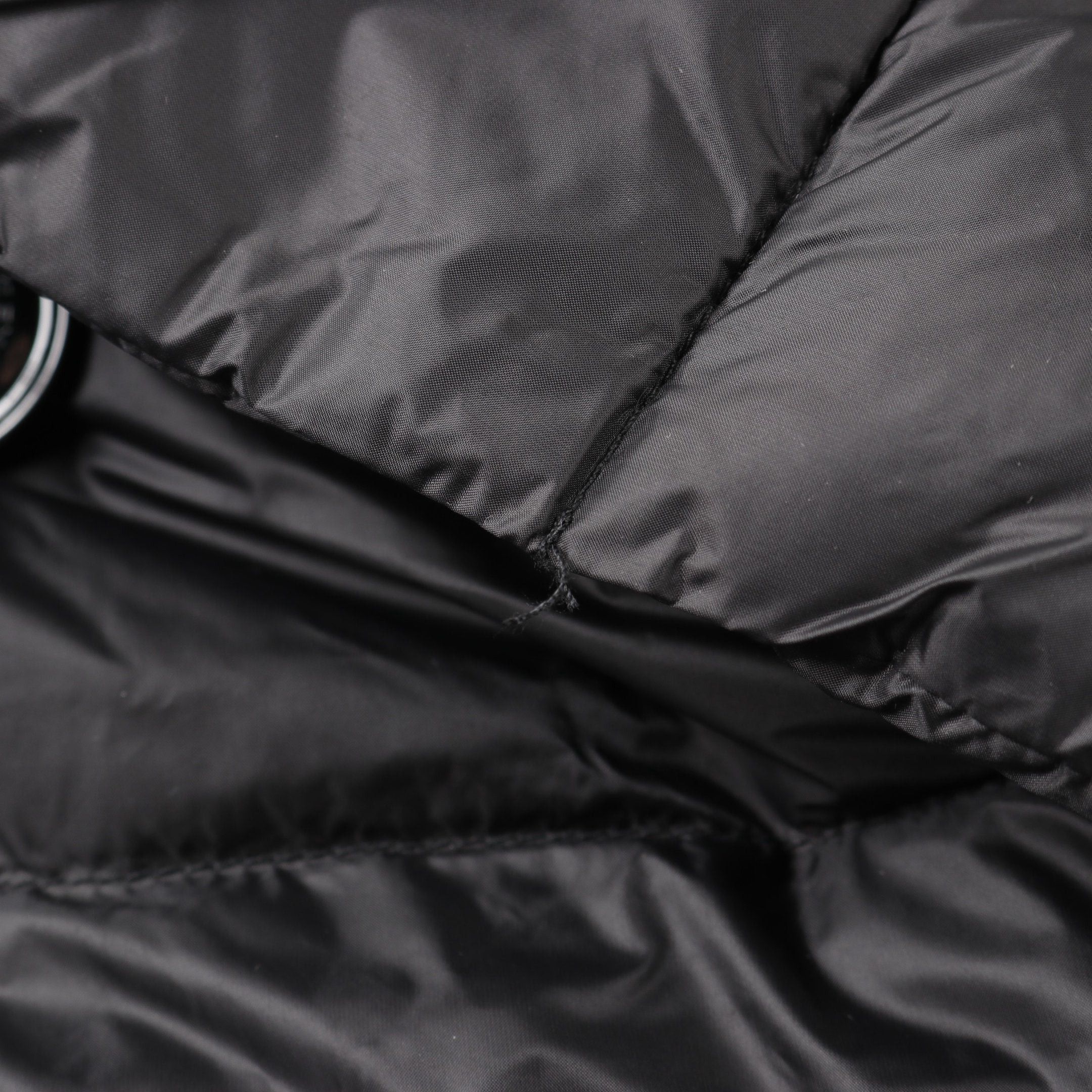 Ralph Lauren Ralph Lauren Belted Down Trench Coat Nylon Black Size ONE SIZE - 7 Thumbnail
