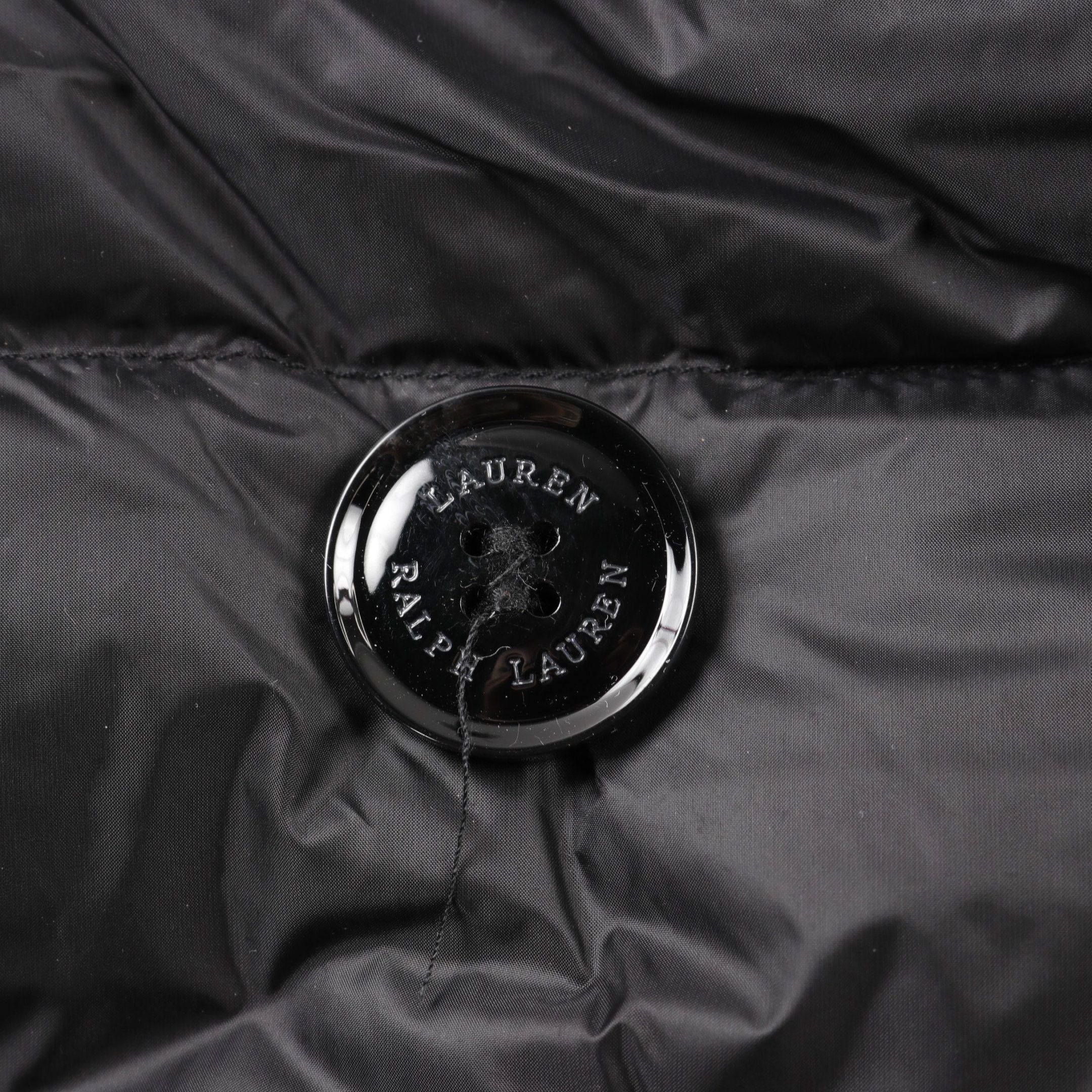 Ralph Lauren Ralph Lauren Belted Down Trench Coat Nylon Black Size ONE SIZE - 6 Thumbnail