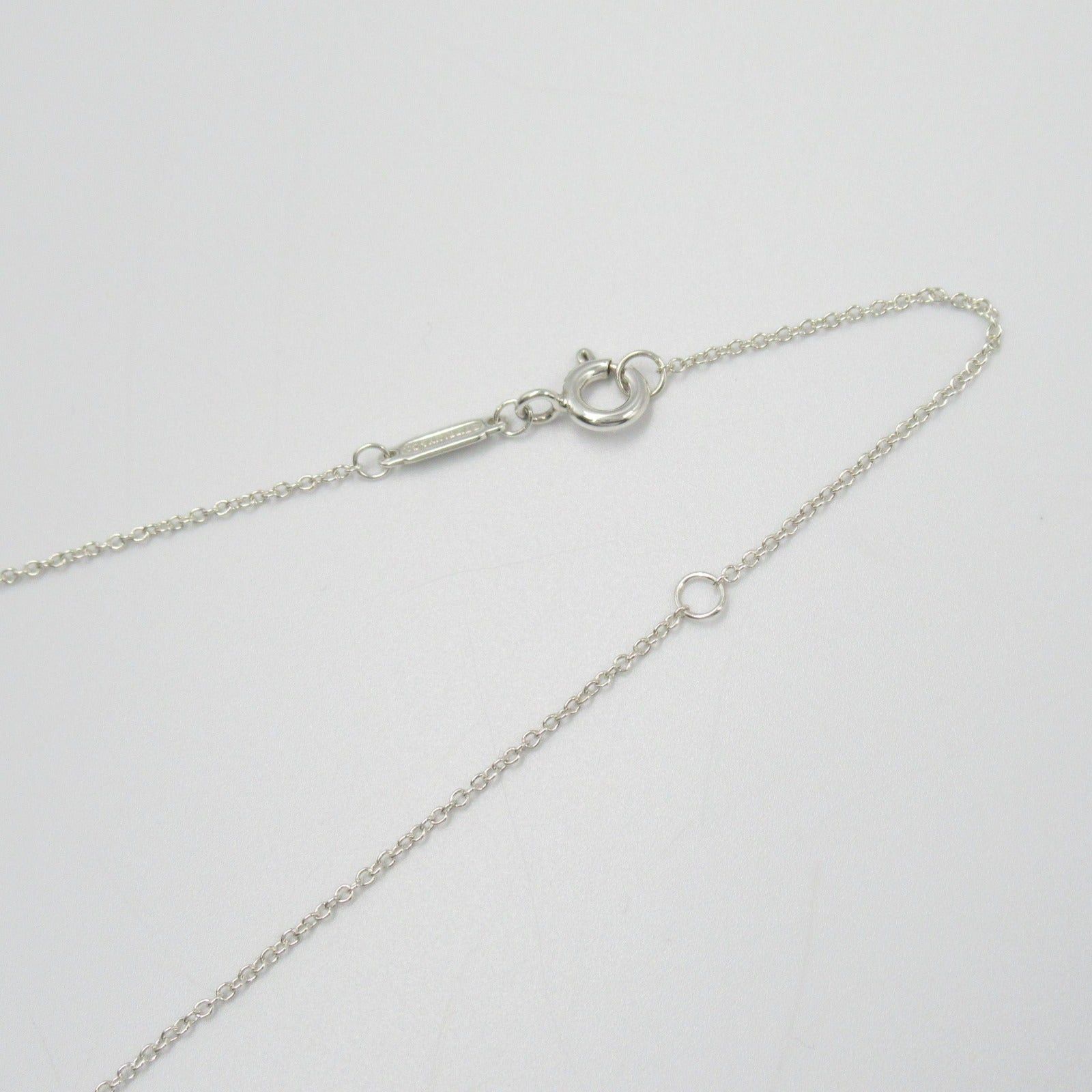 Tiffany & Co. Tiffany Co Double Heart Tag Pendant Small Necklace 925 Silver Blue Size ONE SIZE - 7 Thumbnail