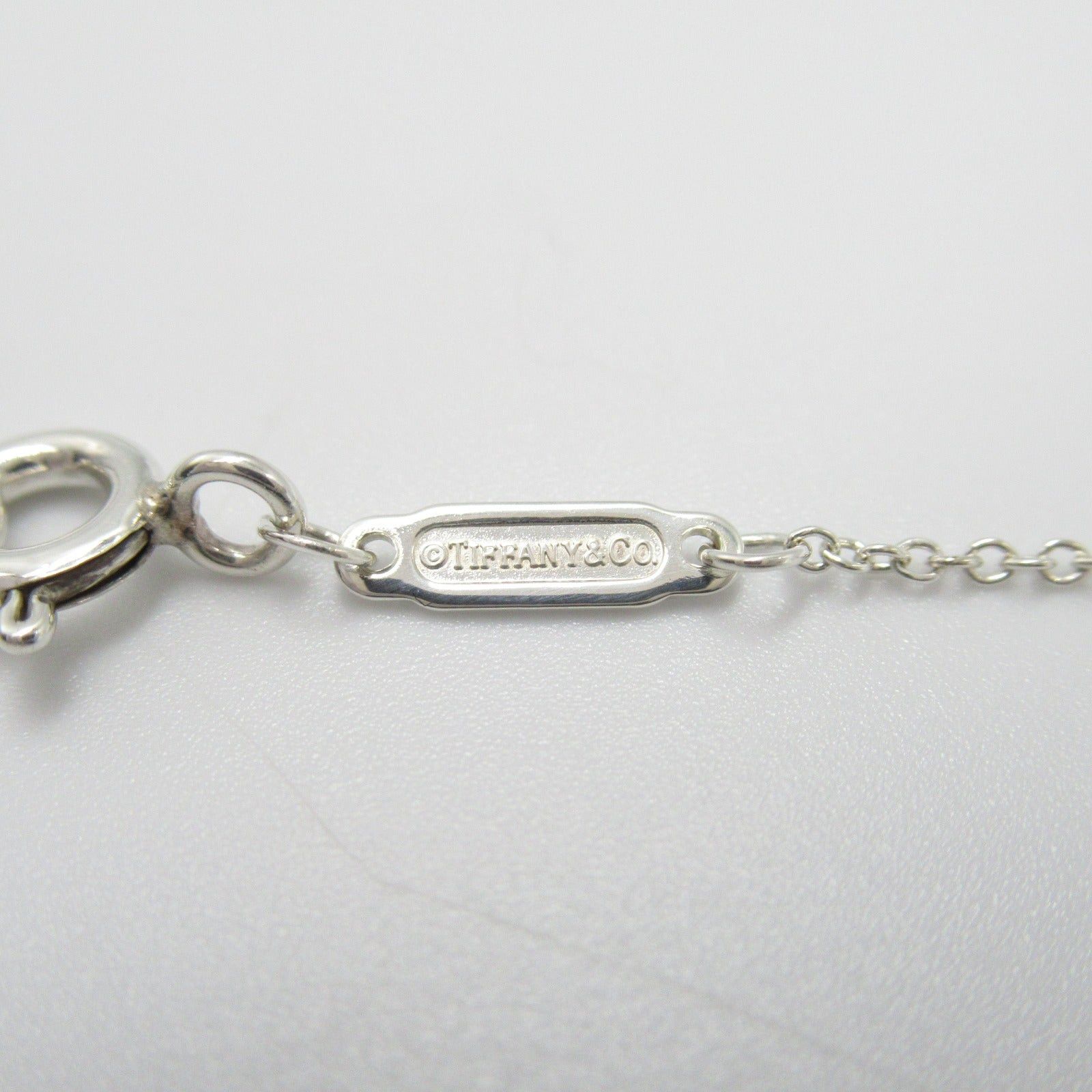 Tiffany & Co. Tiffany Co Double Heart Tag Pendant Small Necklace 925 Silver Blue Size ONE SIZE - 5 Thumbnail