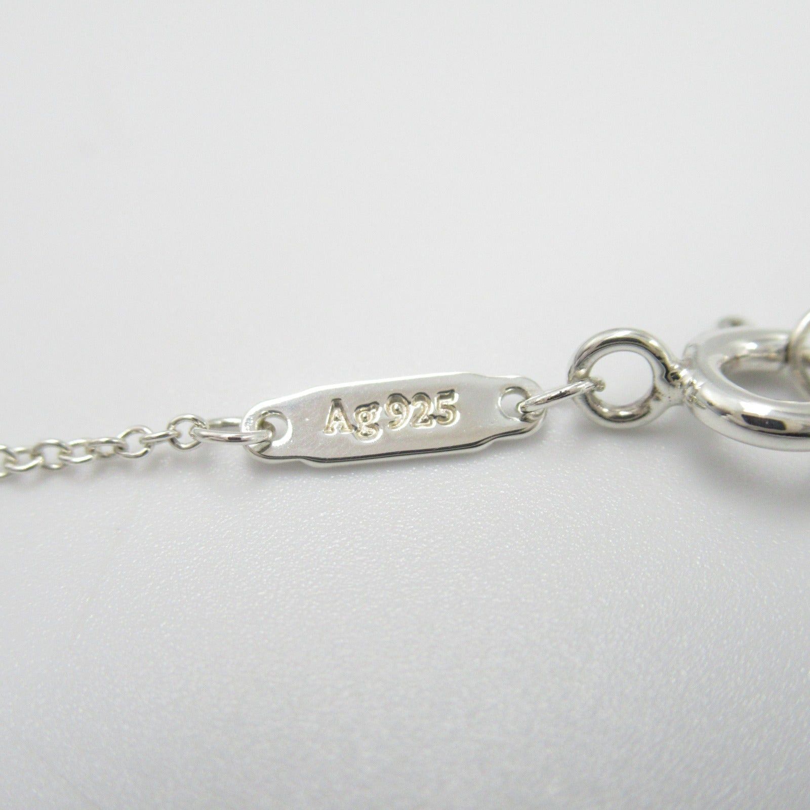 Tiffany & Co. Tiffany Co Double Heart Tag Pendant Small Necklace 925 Silver Blue Size ONE SIZE - 6 Thumbnail