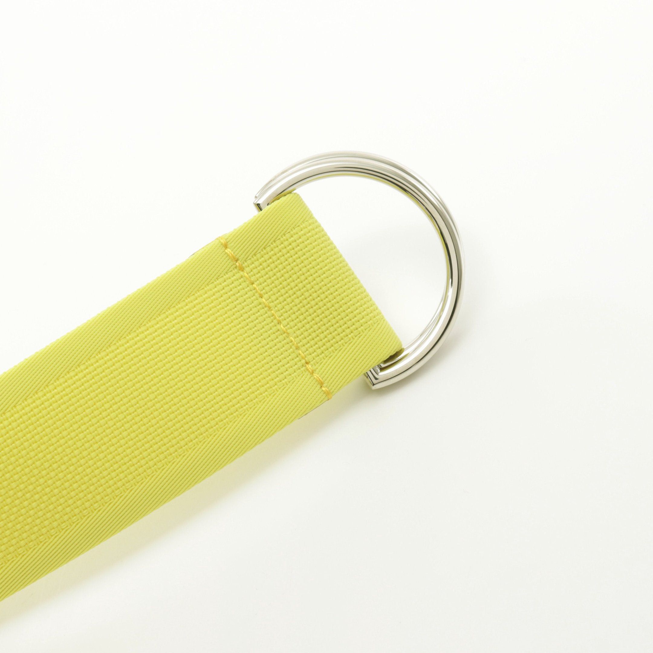 Hermes Hermes Belt Nylon Canvas Yellow-Green Size ONE SIZE - 2 Thumbnail