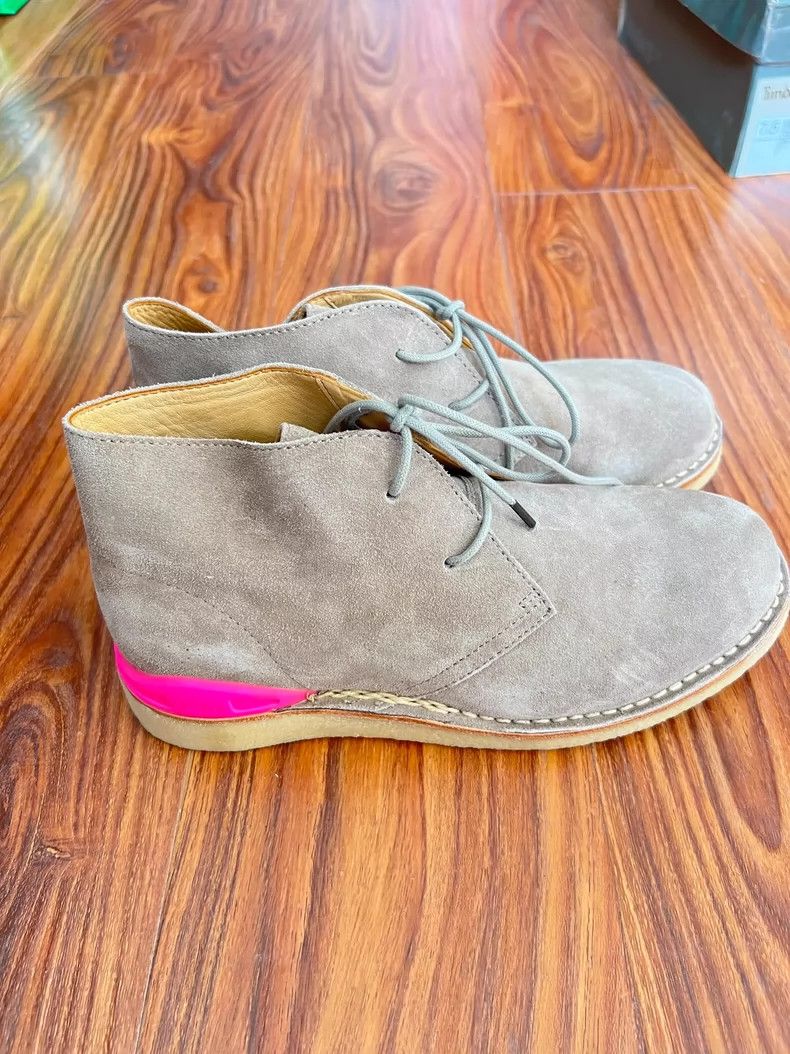 Visvim Visvim smoke rubber outsole classic desert boot-style leather boots Size US 8 / EU 41 - 2 Thumbnail