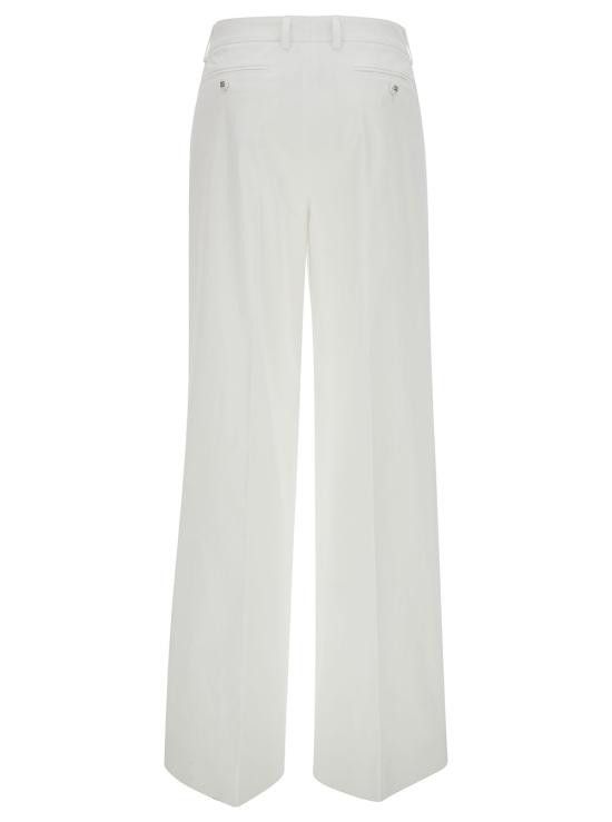 Dolce & Gabbana DOLCE & GABBANA Women Straight Pants FTC0VTFUFJRW0001 White Size 27" / US 4 / IT 40 - 2 Thumbnail