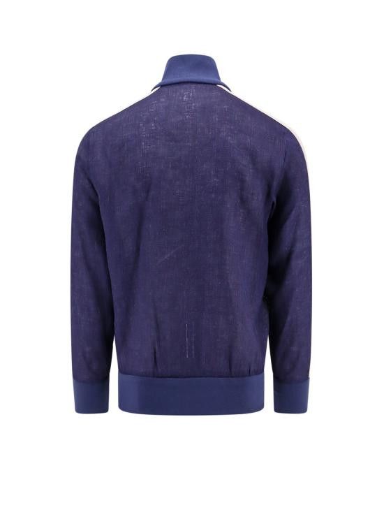 Palm Angels PALM ANGELS Men Jacket PMBD072S24FAB001 4603 Blue Size US M / EU 48-50 / 2 - 2 Thumbnail