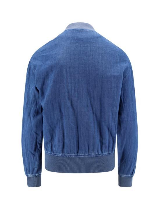 Palm Angels PALM ANGELS Women Hoodies PWEA119S24FAB001 4903 Blue Size M / US 6-8 / IT 42-44 - 2 Thumbnail