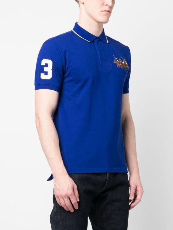 Ralph Lauren RALPH LAUREN Men T-Shirts 710900614 003 Blue Size US L / EU 52-54 / 3 - 3 Thumbnail