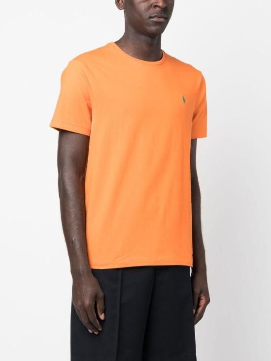 Ralph Lauren RALPH LAUREN Men T-Shirts 710671438 303 Orange Size US XL / EU 56 / 4 - 2 Thumbnail