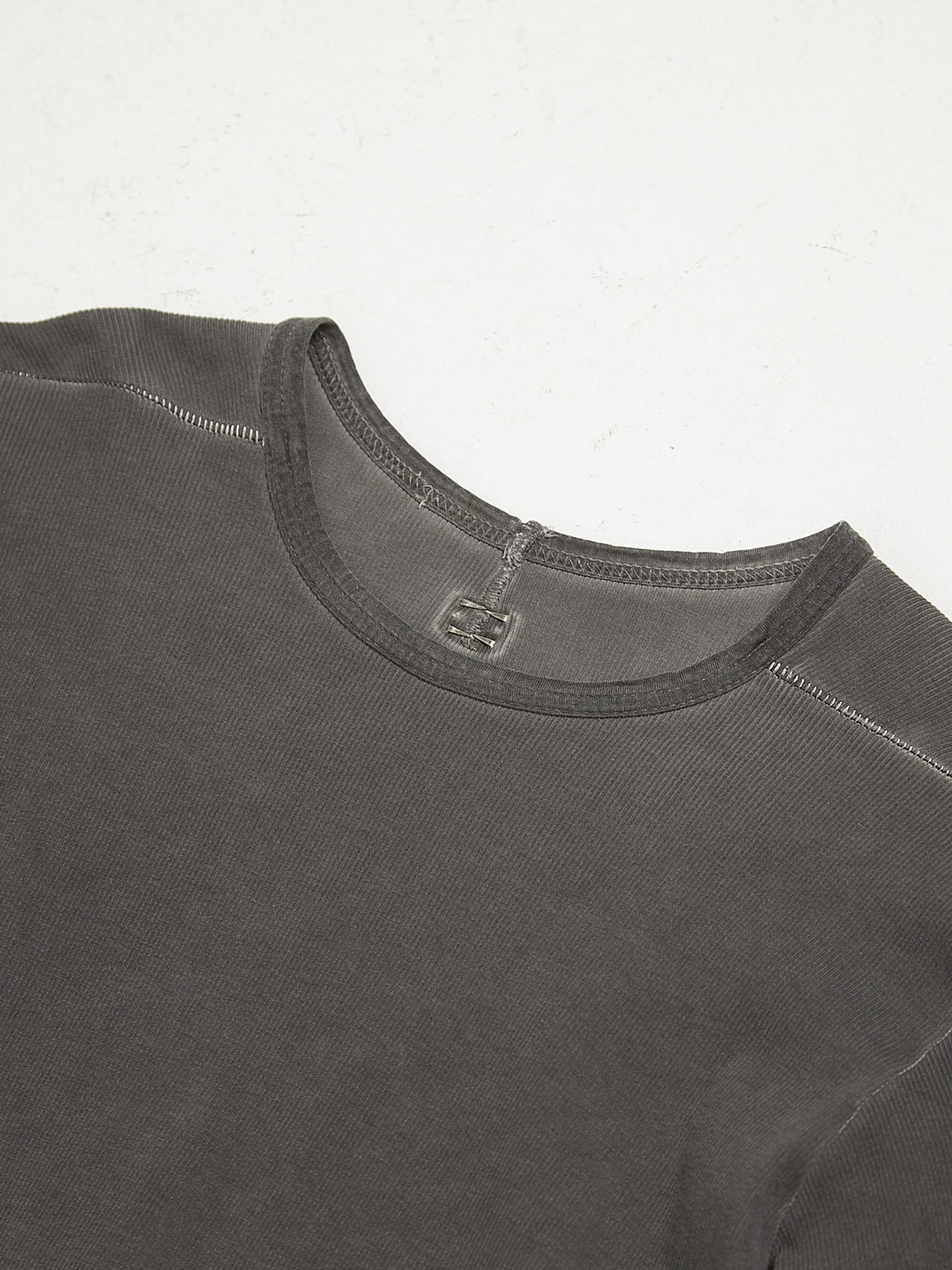 Isaac Sellam Experience Gray Ribbed Longsleeve Size US M / EU 48-50 / 2 - 3 Thumbnail