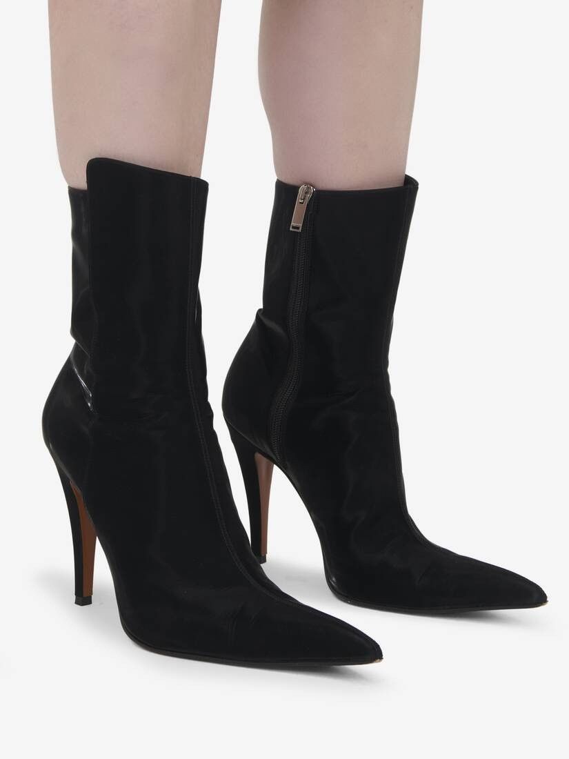 Alexander McQueen Birdee Ankle Boots in black Size US 7.5 / IT 37.5 - 2 Thumbnail