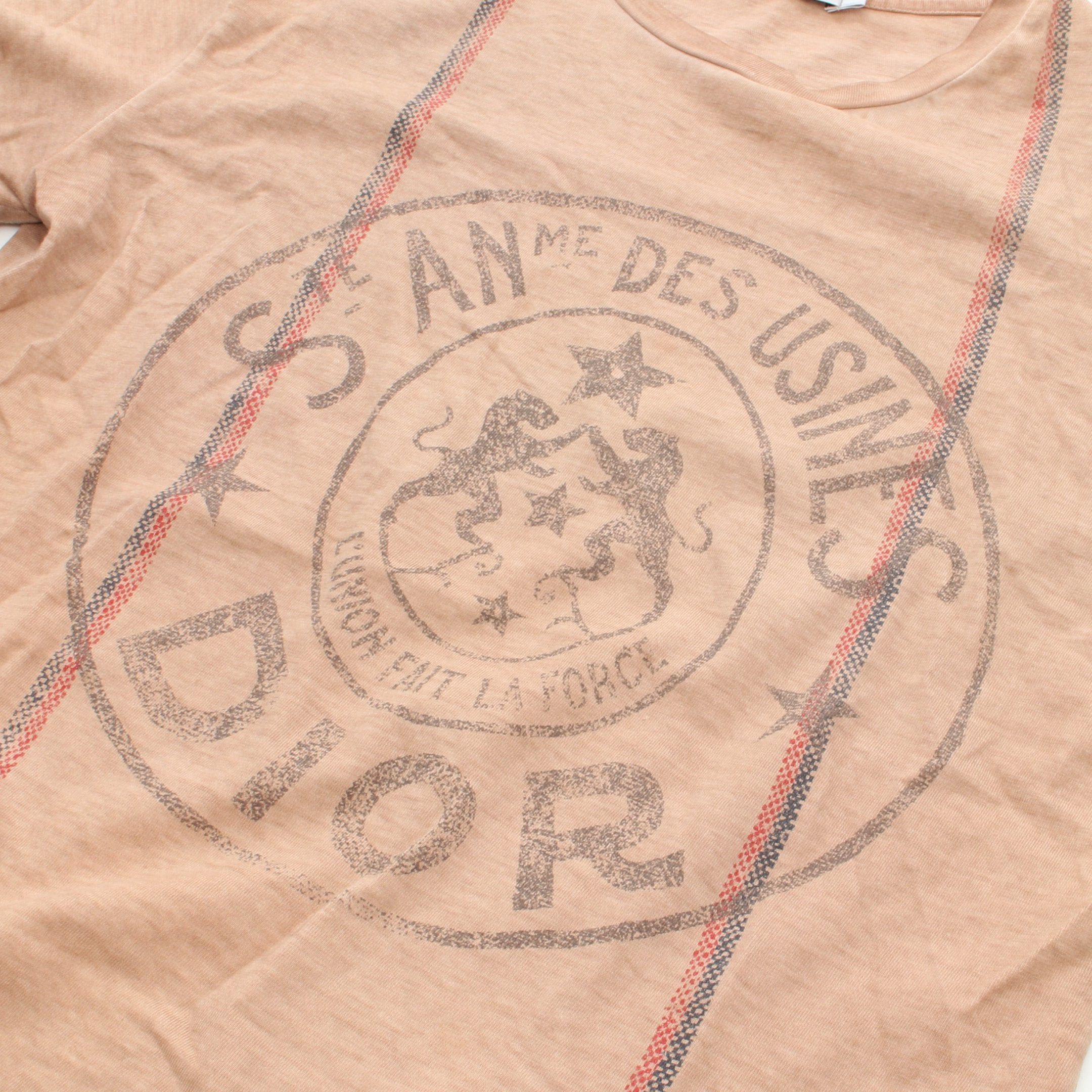 Dior Dior T-Shirt Cotton Linen Light Brown Size ONE SIZE - 5 Thumbnail