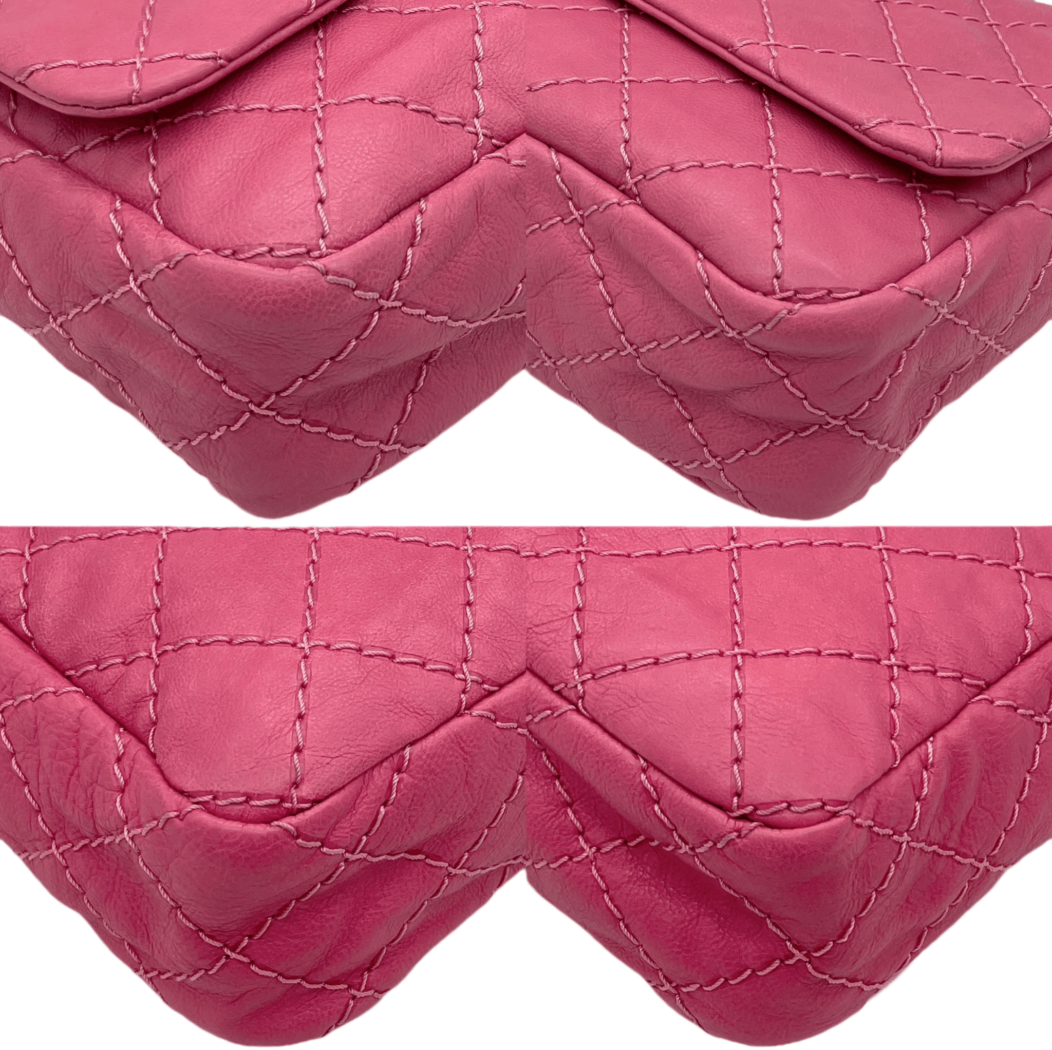 Chanel Chanel Wild Stitch Pocket Double Chain Shoulder Flap Bag Size ONE SIZE - 7 Thumbnail