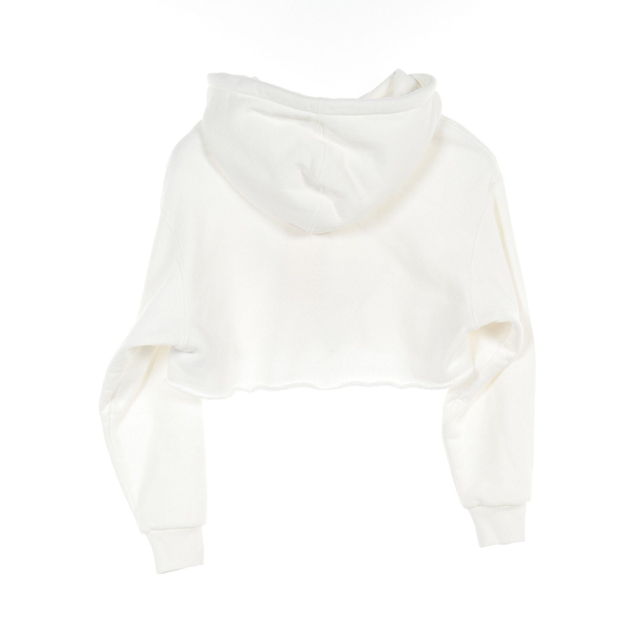 Gucci Gucci Gucci * Adidas Cropped Pullover Hoodie Cotton White Multicolor Size ONE SIZE - 2 Thumbnail