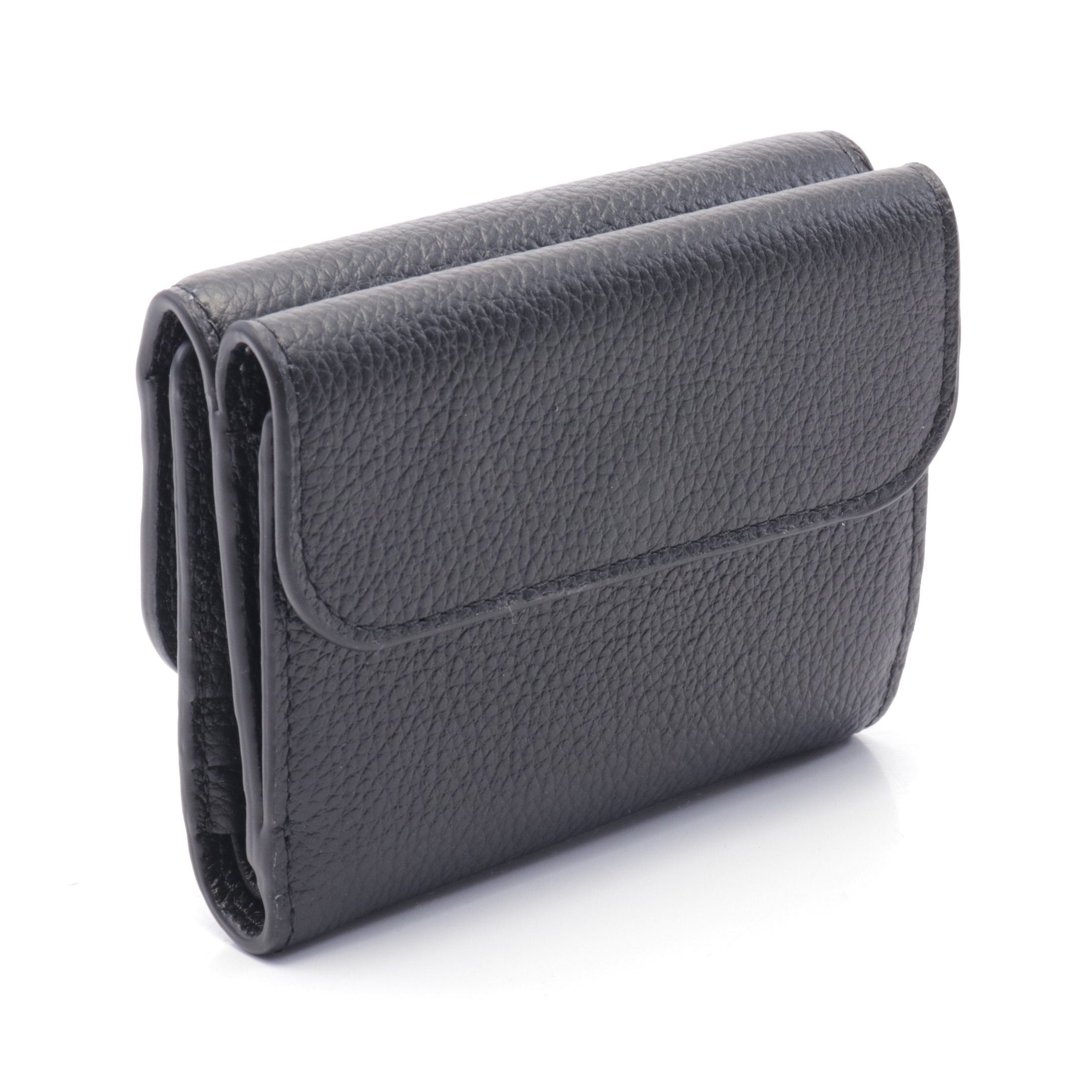 Chloe Chloe Marcie Small Trifold Wallet Leather Black Size ONE SIZE - 2 Thumbnail