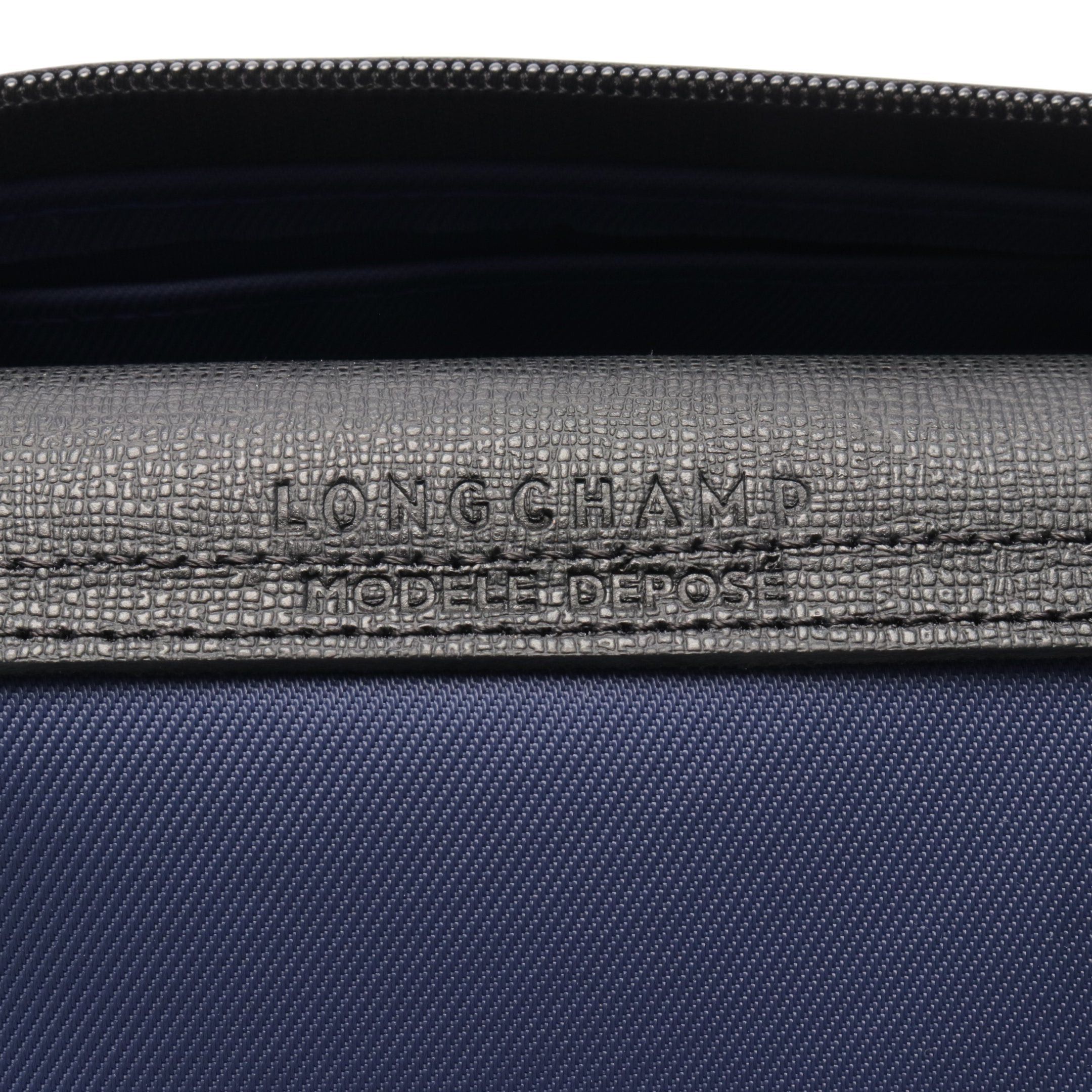 Longchamp Longchamp Le Preage Energy L Handbag Tote Bag Nylon Leather Navy Black Size ONE SIZE - 4 Thumbnail
