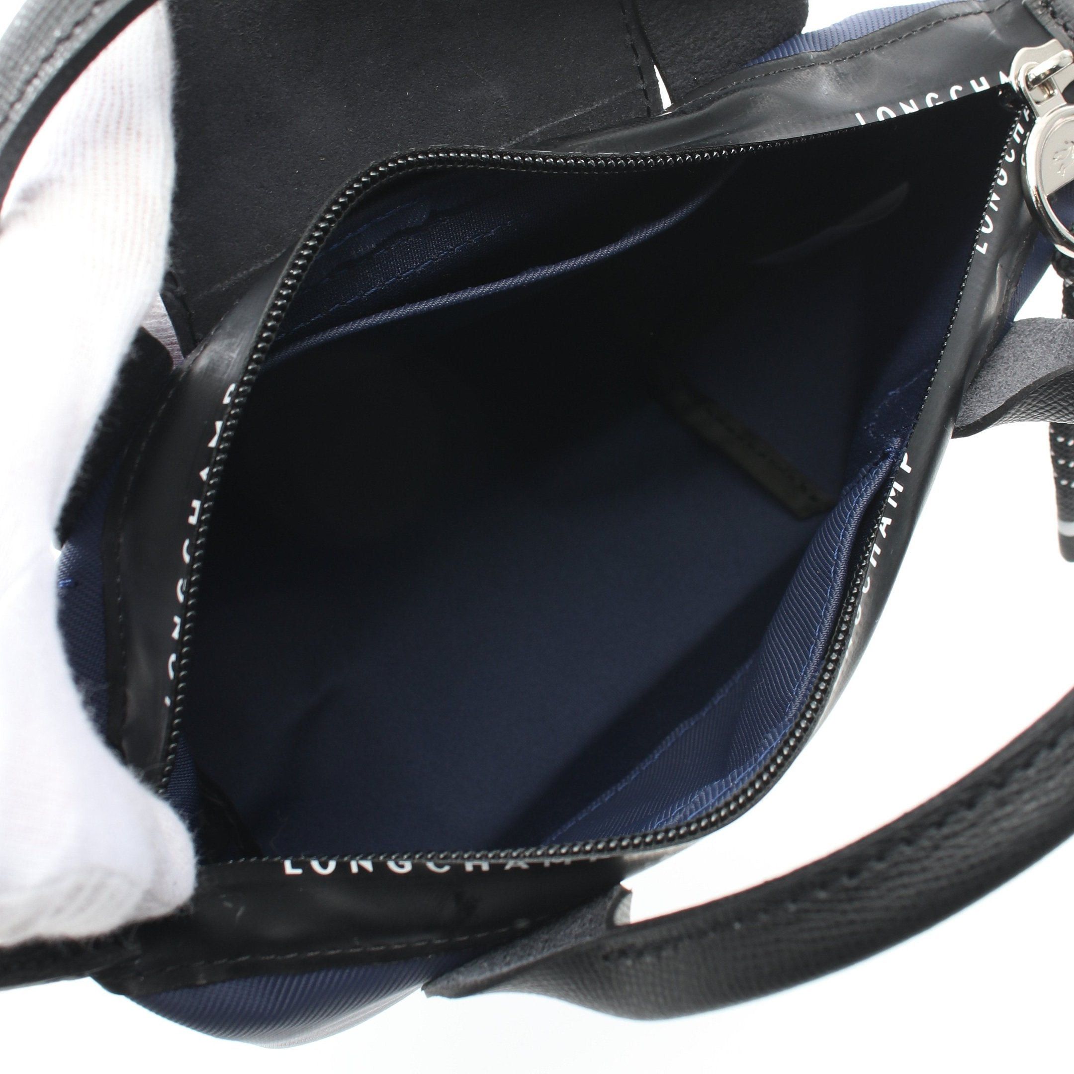 Longchamp Longchamp Le Preage Energy Xs Handbag Nylon Leather Navy Black Size ONE SIZE - 3 Thumbnail