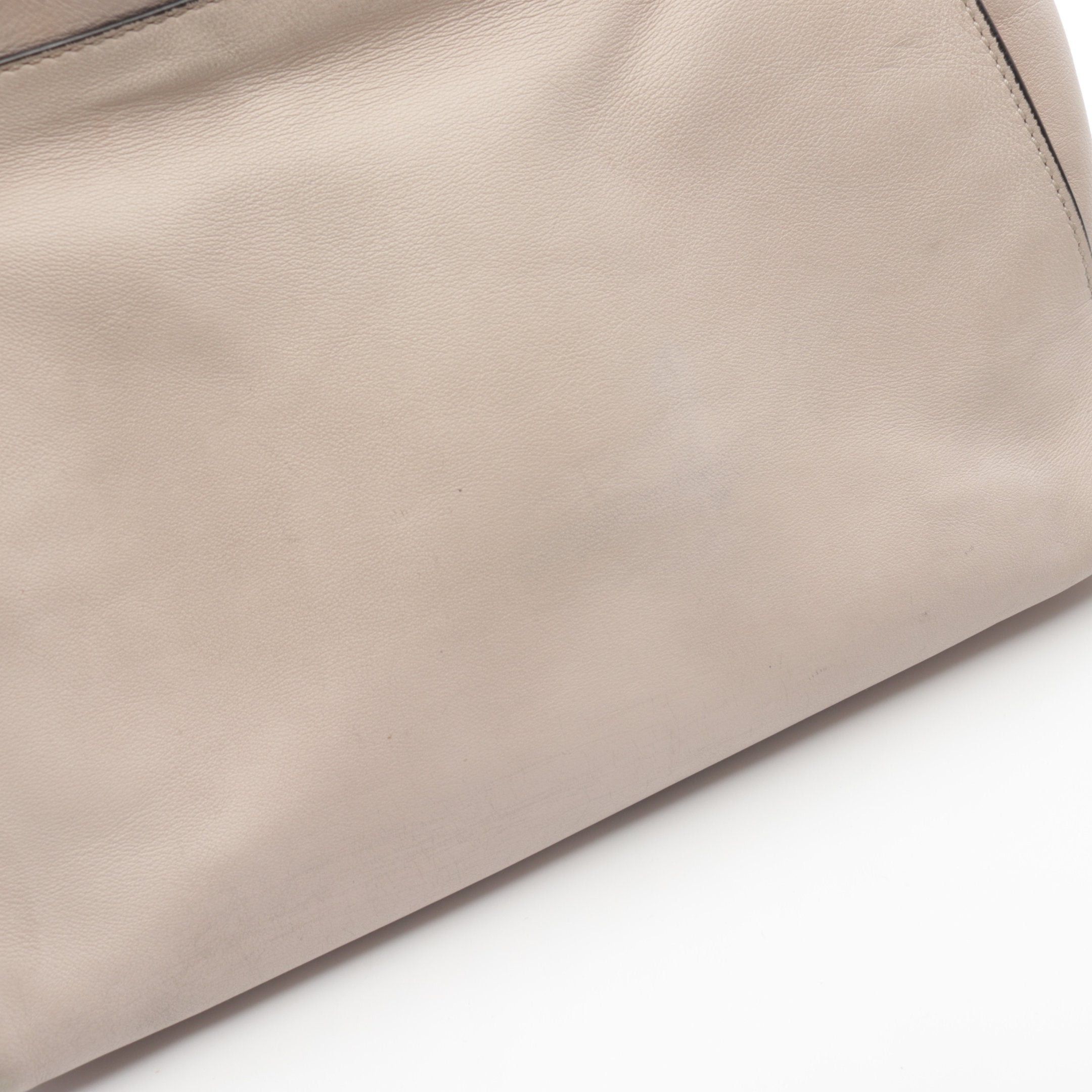 Fendi Fendi Peekaboo Regular Selleria Handbag Leather Pink Beige Size ONE SIZE - 10 Thumbnail
