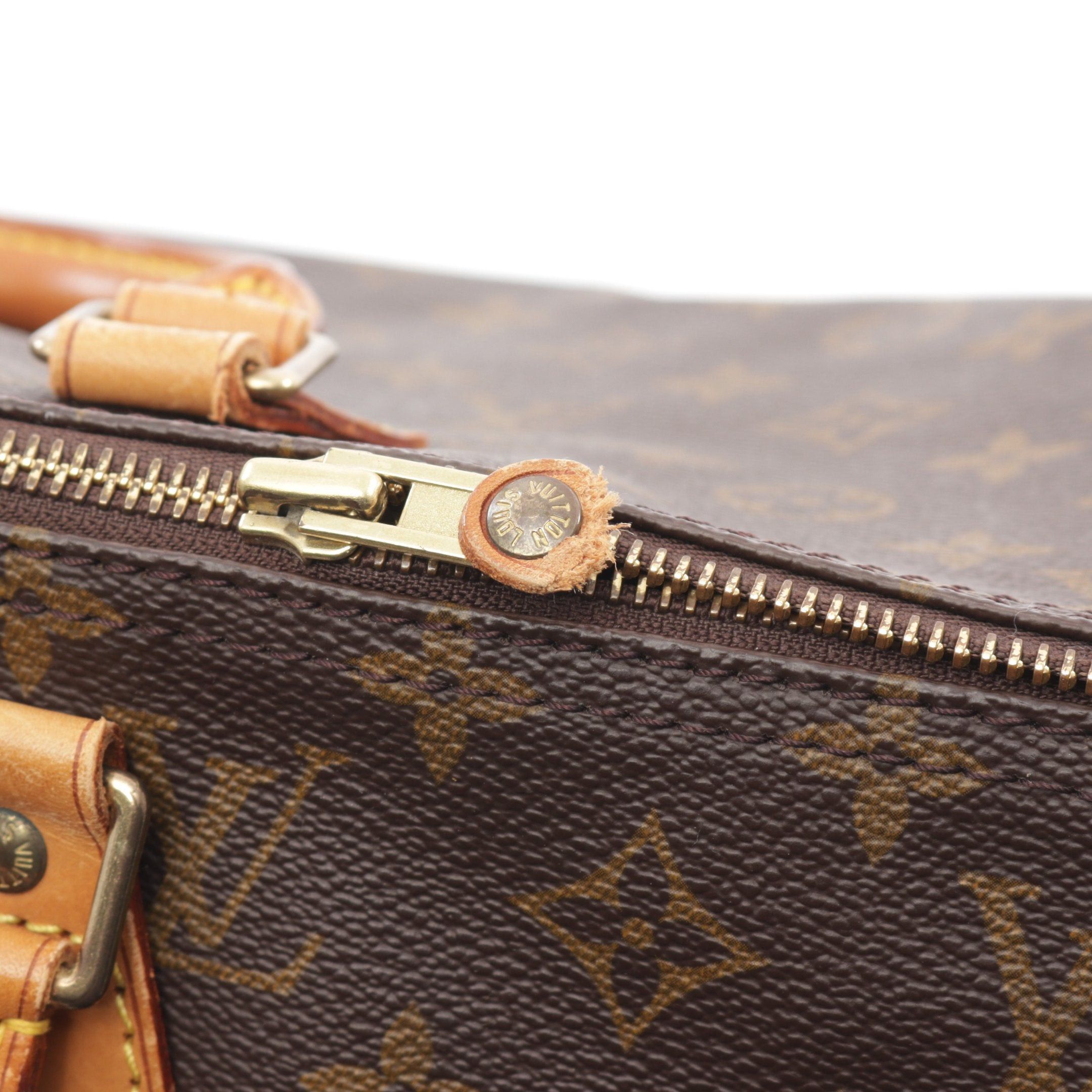 Louis Vuitton Louis Vuitton Speedy 40 Monogram Handbag Leather Brown Size ONE SIZE - 6 Thumbnail