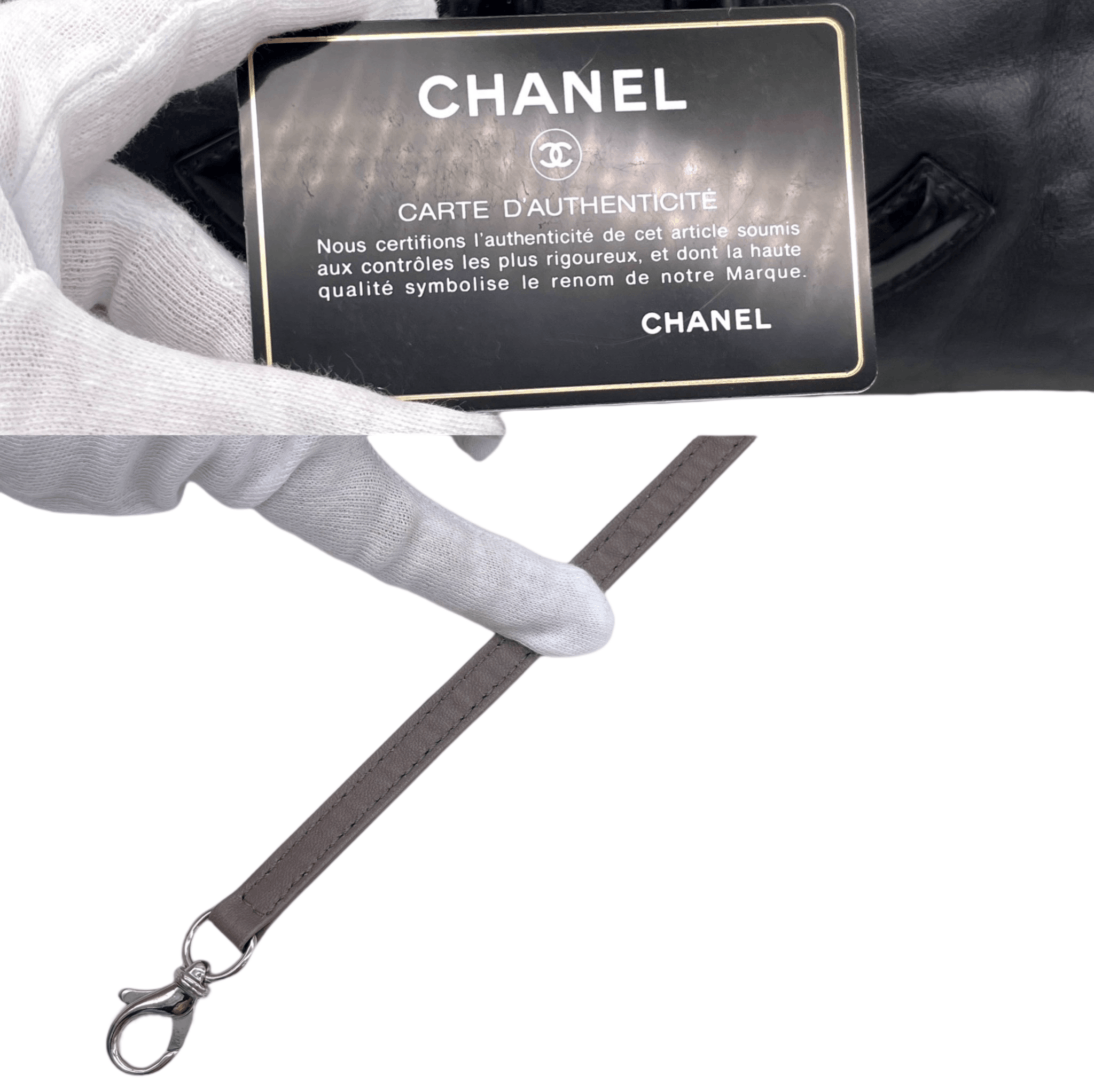 Chanel Chanel Jumbo Coco Mark Plastic Chain Shoulder Hobo Tote Bag Size ONE SIZE - 11 Thumbnail