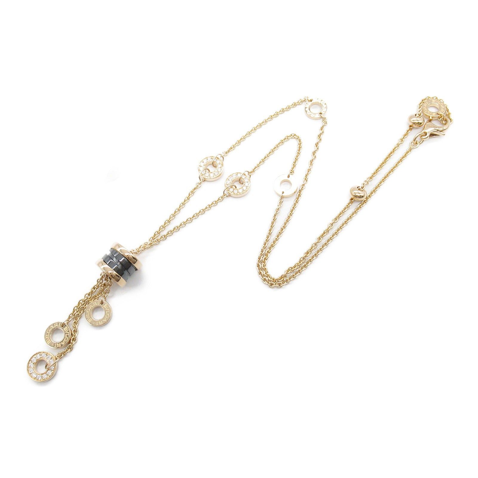Bvlgari Bvlgari B Zero One Element Diamond Necklace K18Pg (Pink Gold) Clear Size ONE SIZE - 3 Thumbnail