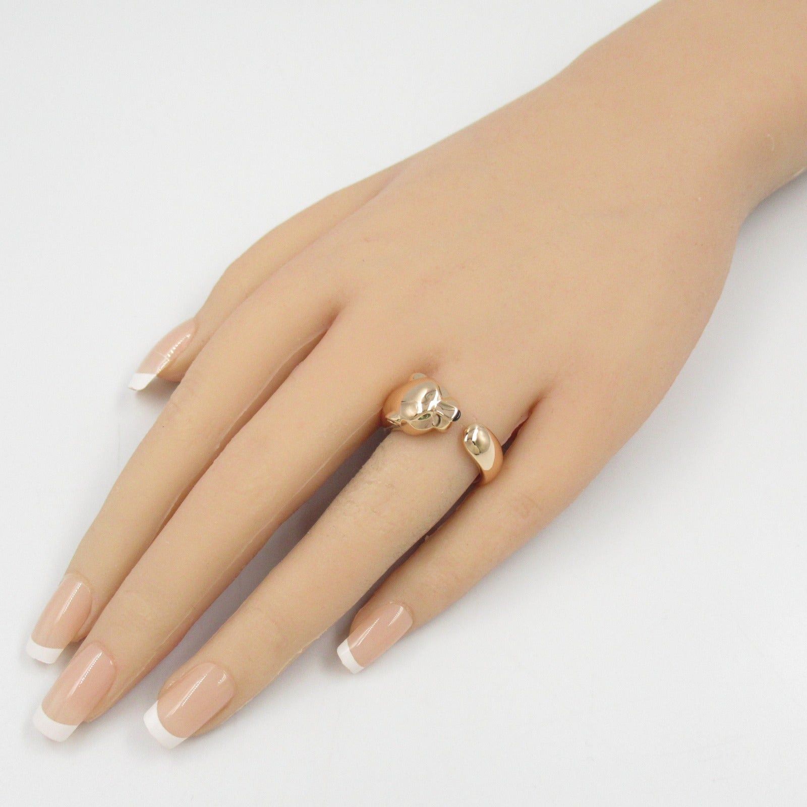 Cartier Cartier Panthère De Cartier Tsavorite Ring K18Pg (Pink Gold) Green Size ONE SIZE - 7 Thumbnail