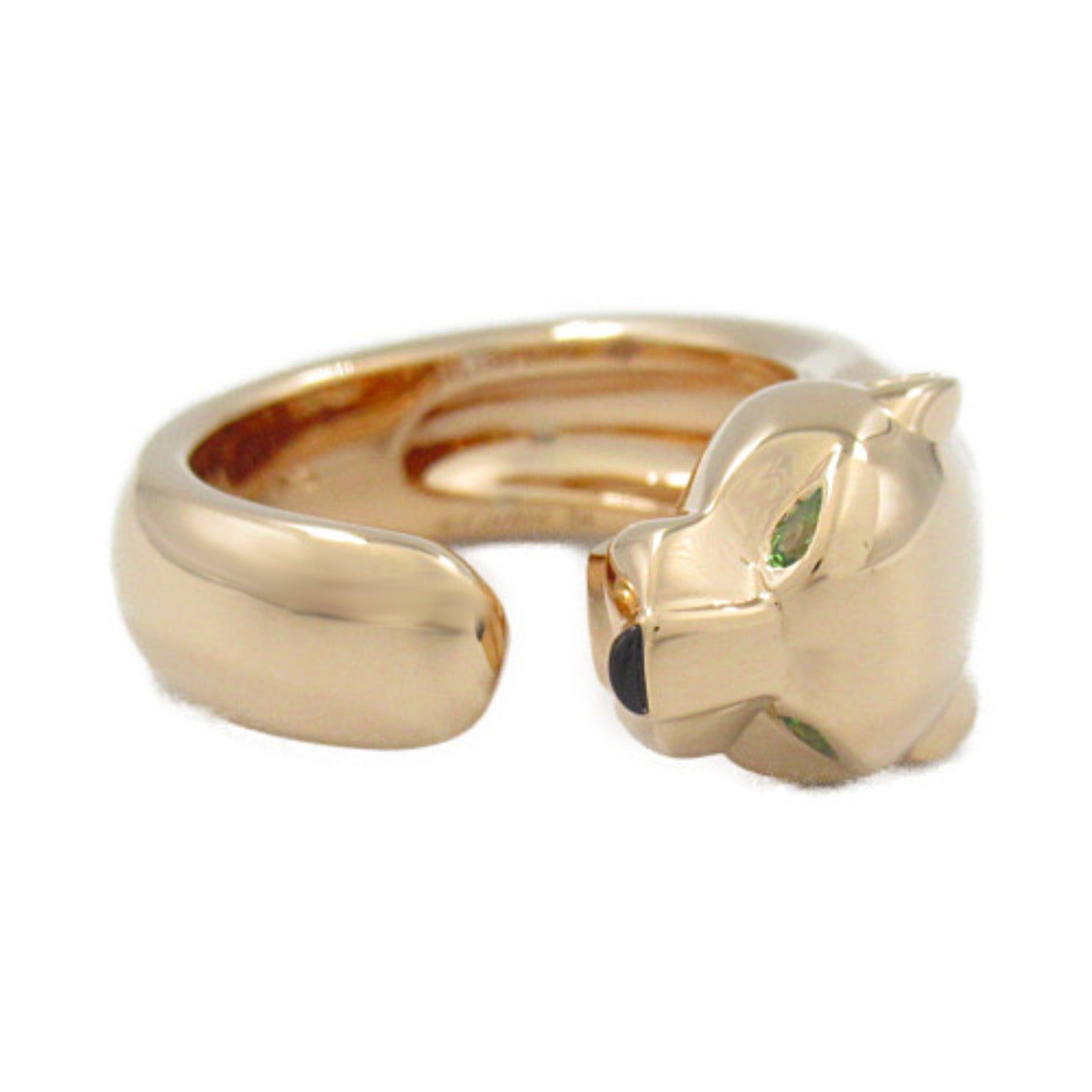 Cartier Cartier Panthère De Cartier Tsavorite Ring K18Pg (Pink Gold) Green Size ONE SIZE - 2 Thumbnail