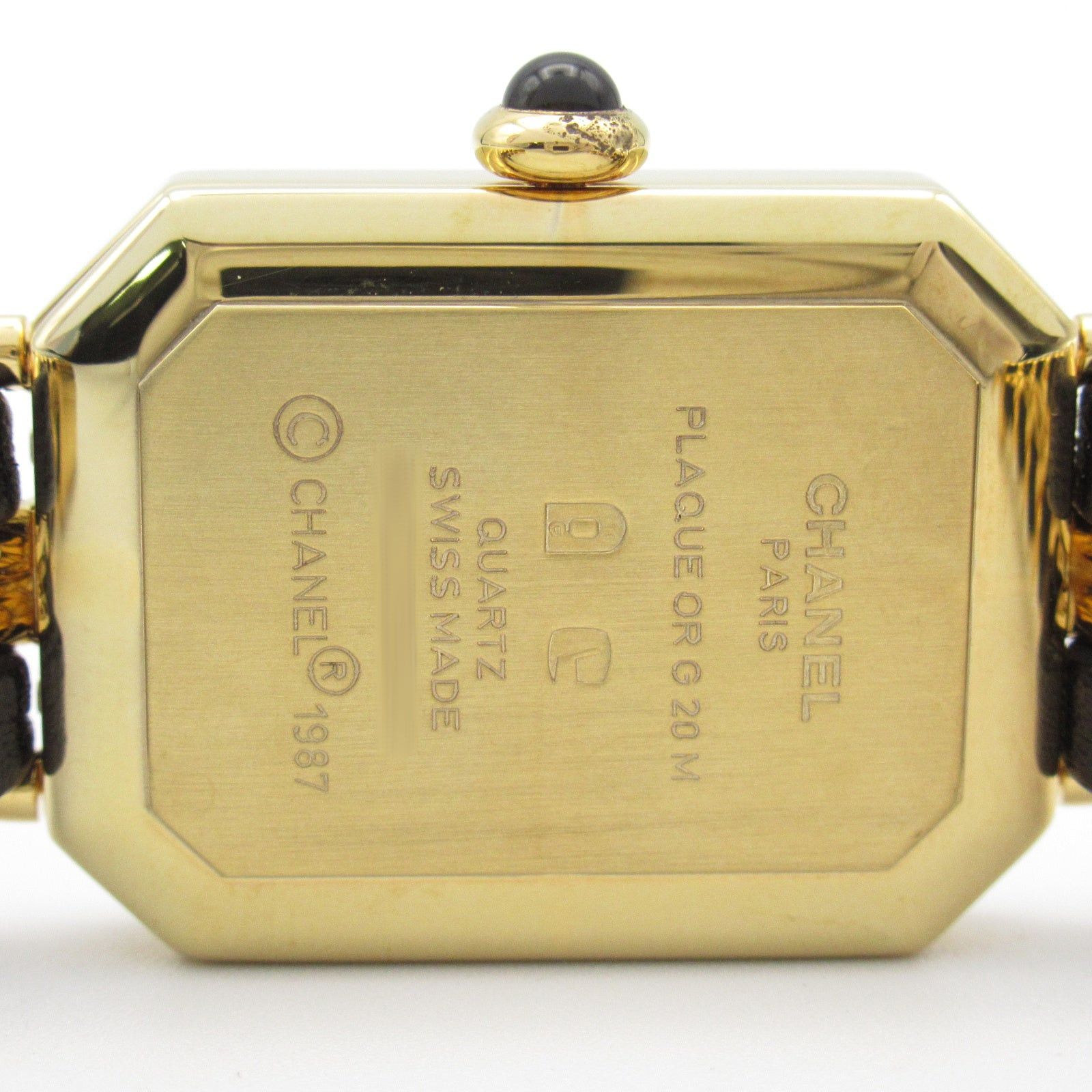 Chanel Chanel Premier S Women Watch Quartz Gp (Gold Plated) Leather Black Size ONE SIZE - 5 Thumbnail