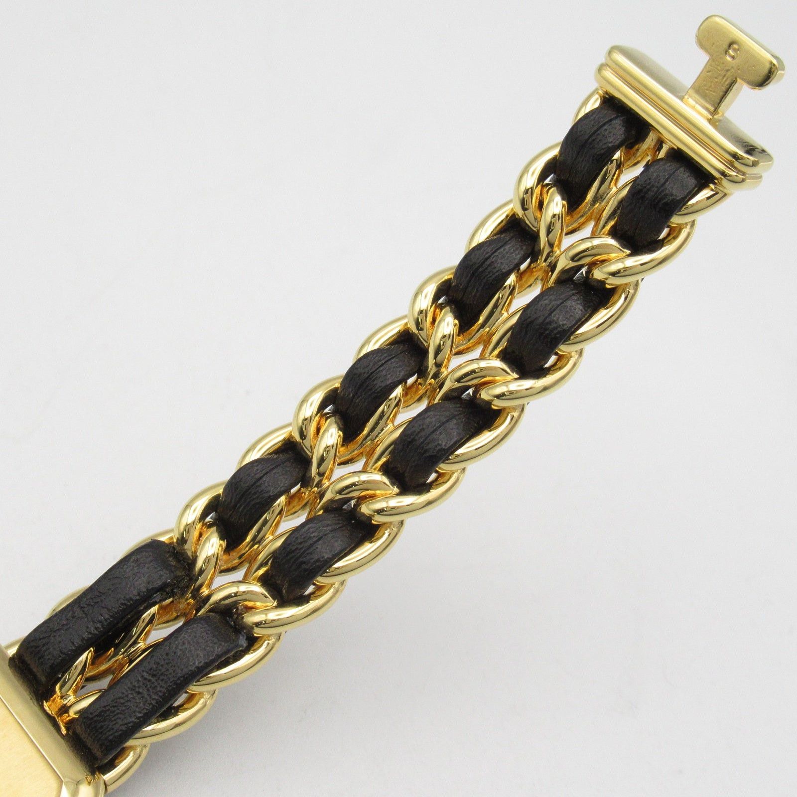 Chanel Chanel Premier S Women Watch Quartz Gp (Gold Plated) Leather Black Size ONE SIZE - 14 Thumbnail