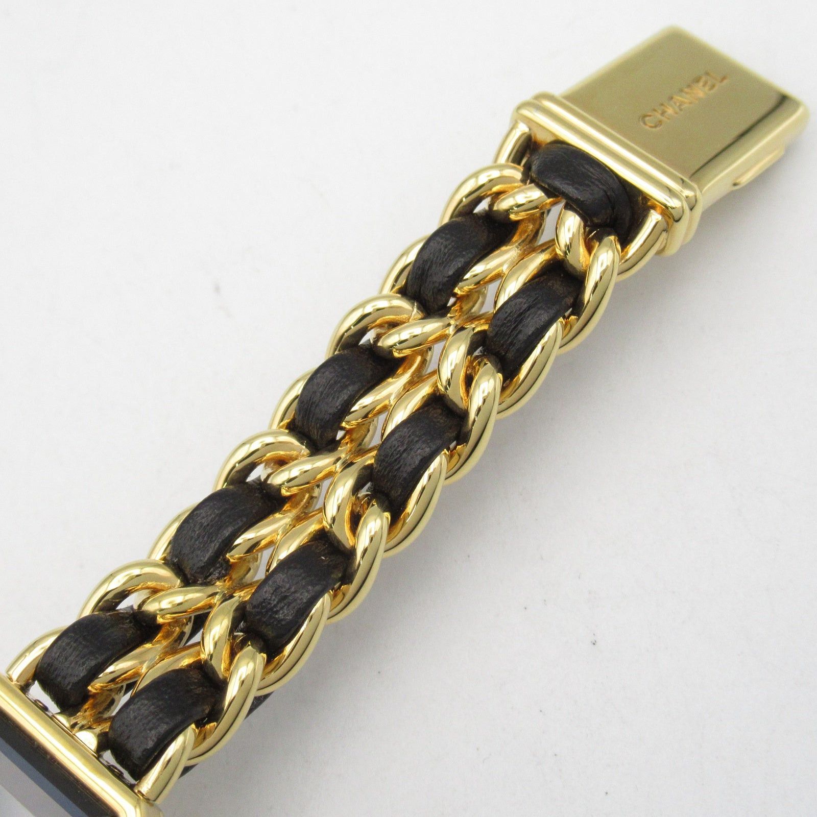 Chanel Chanel Premier S Women Watch Quartz Gp (Gold Plated) Leather Black Size ONE SIZE - 15 Thumbnail